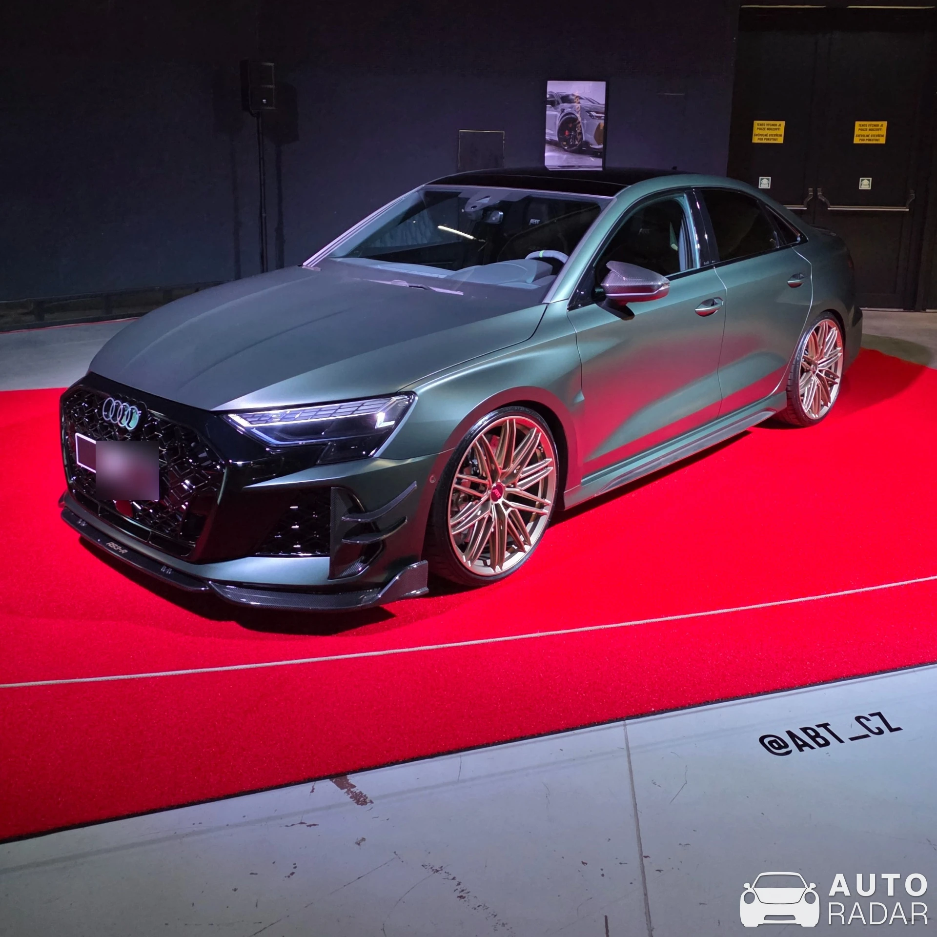 Audi ABT RS3-R Sedan 8Y spotted in Praha, Czech Republic