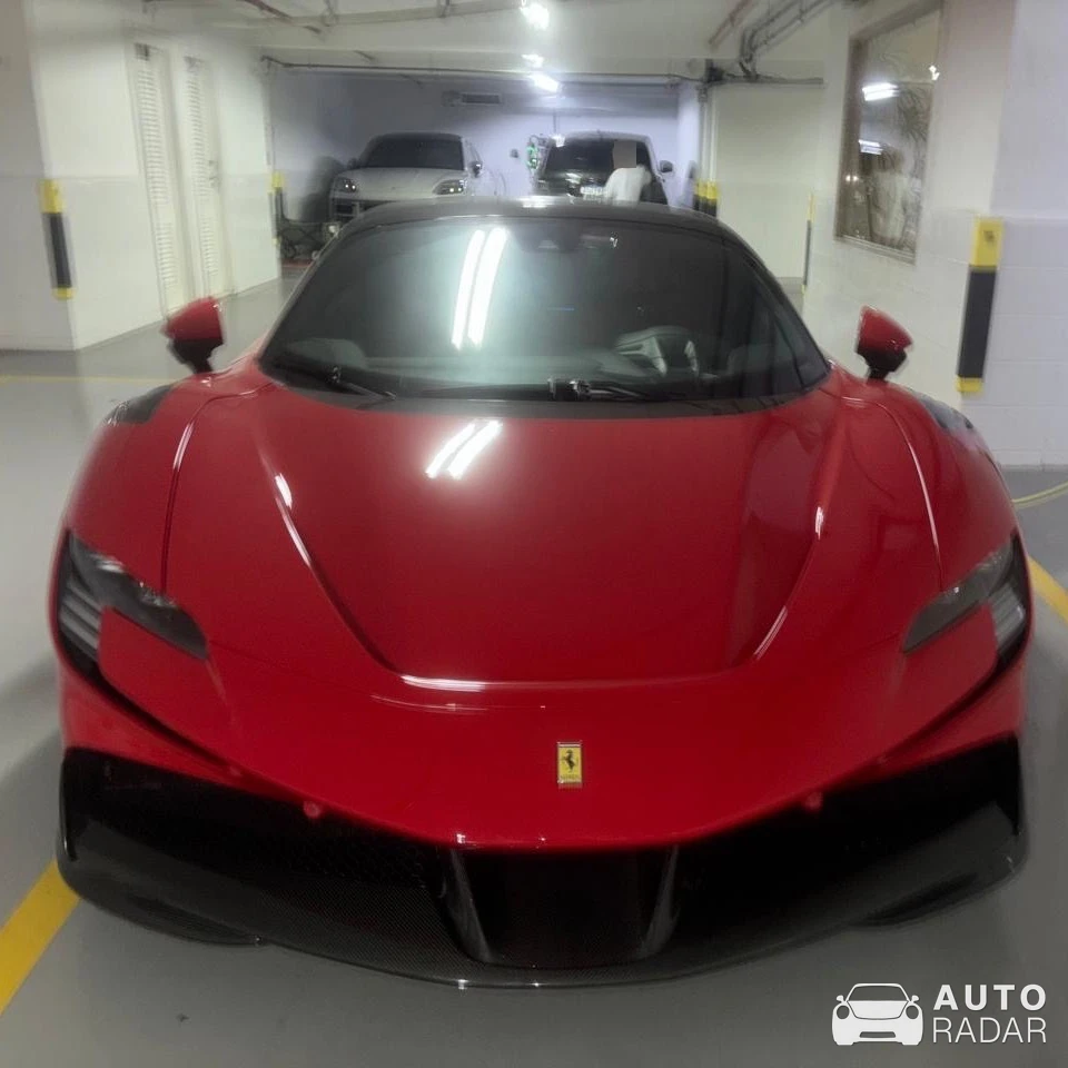 Ferrari SF90 Stradale spotted in Barra da Tijuca, Brazil