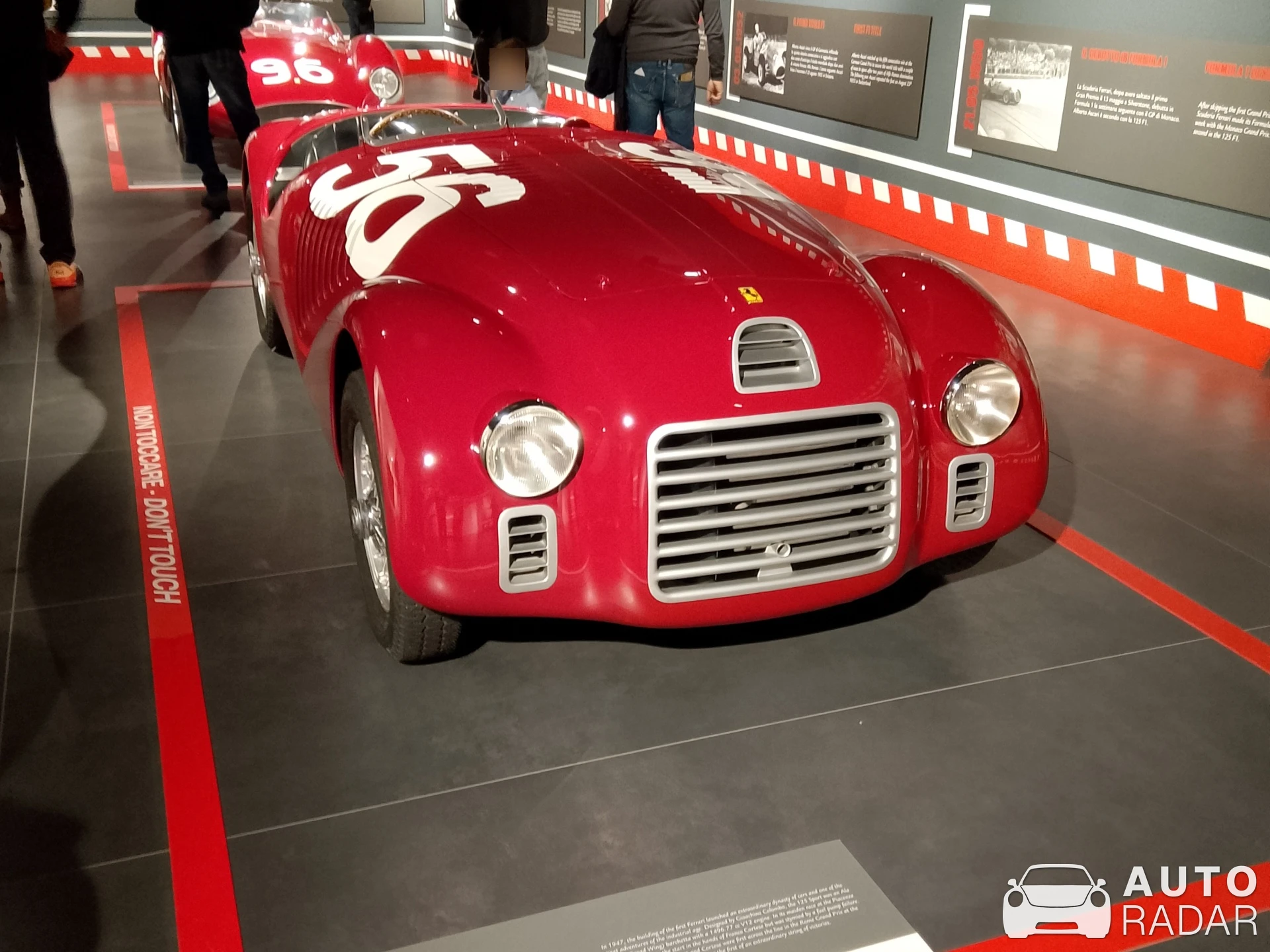 Ferrari 125 S spotted in Maranello