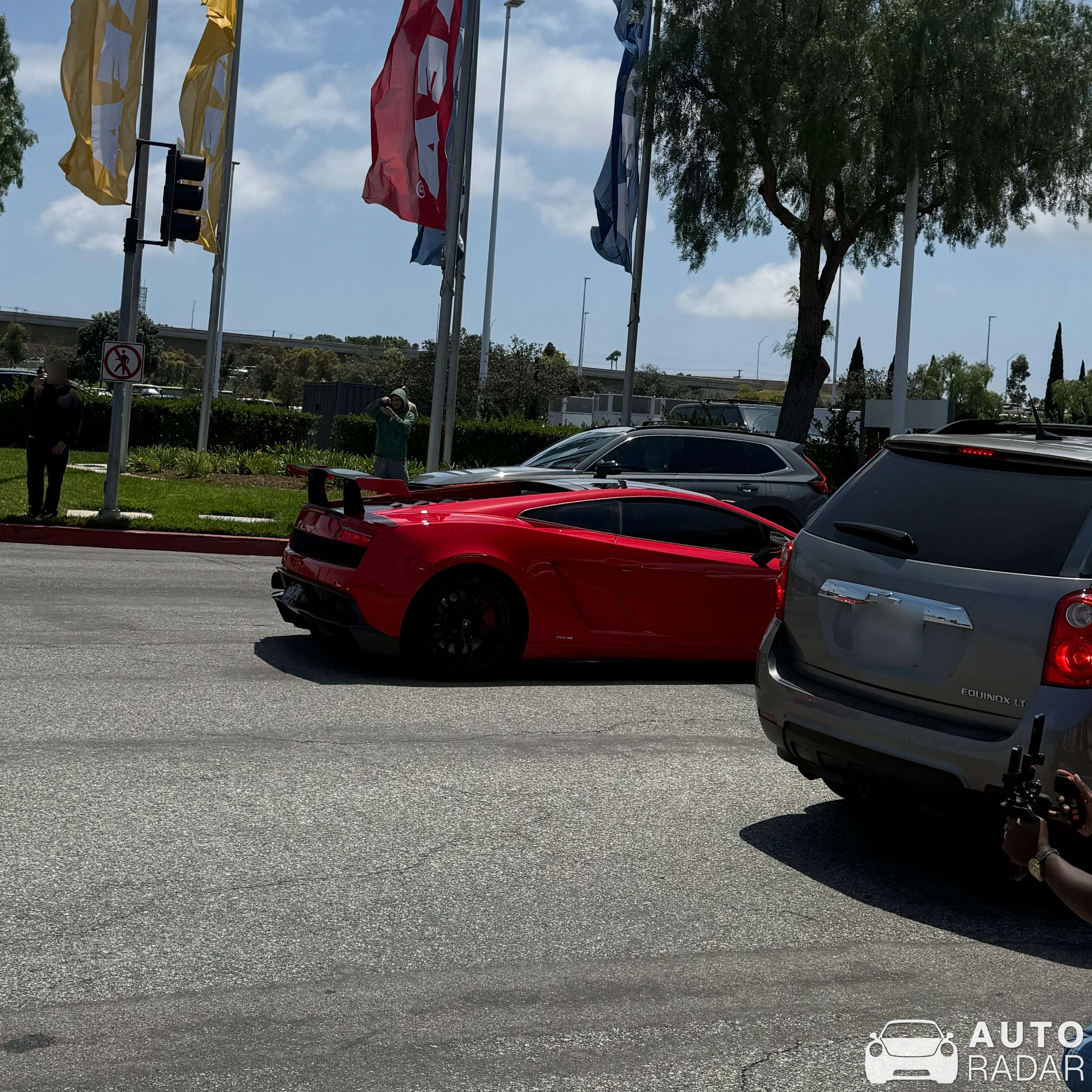 Lamborghini Gallardo LP570-4 Squadra Corse spotted in Costa Mesa