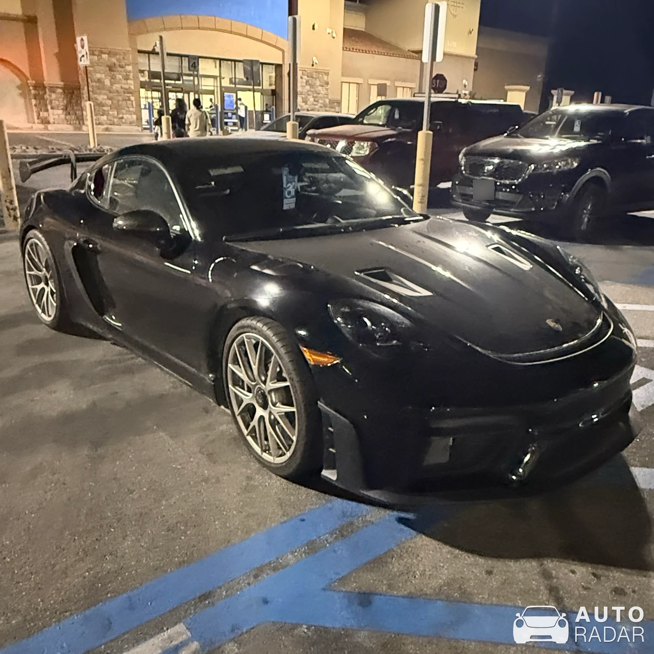 Porsche 718 Cayman GT4 RS spotted in Rosamond