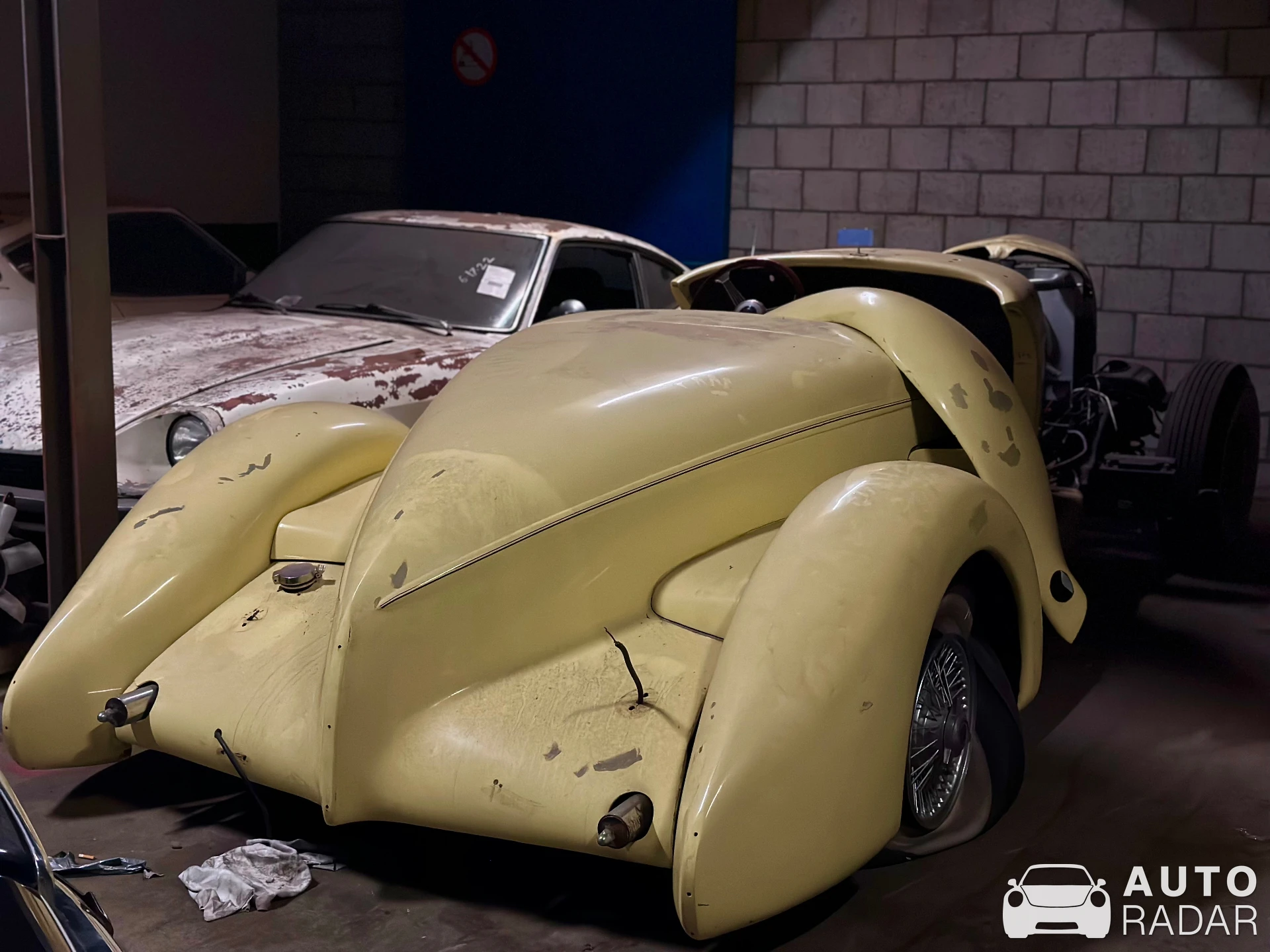 Delage D8-120 Aérosport Coupe spotted in Schiedam