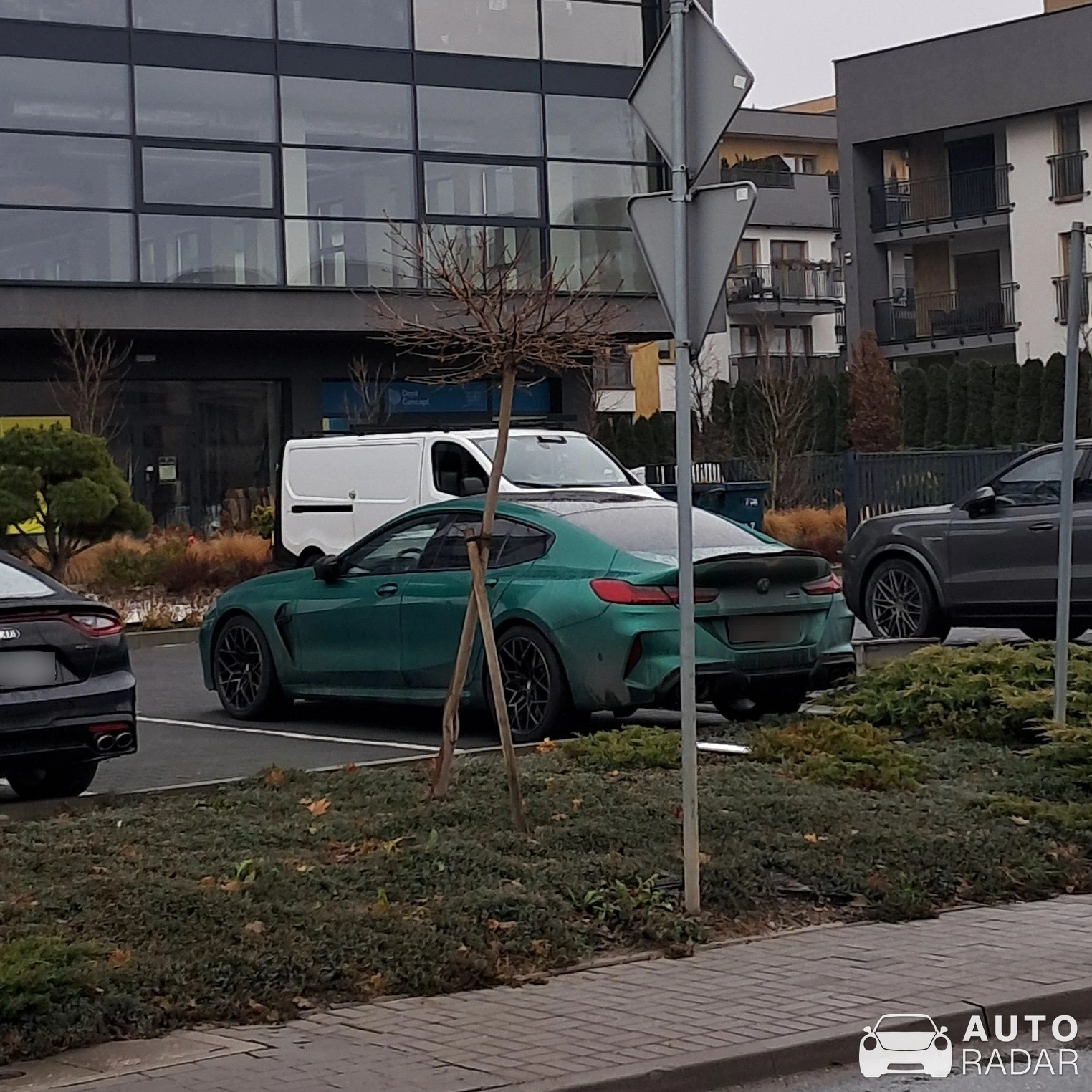 BMW M8 F93 Gran Coupé spotted in Dąbrowa Górnicza, Poland