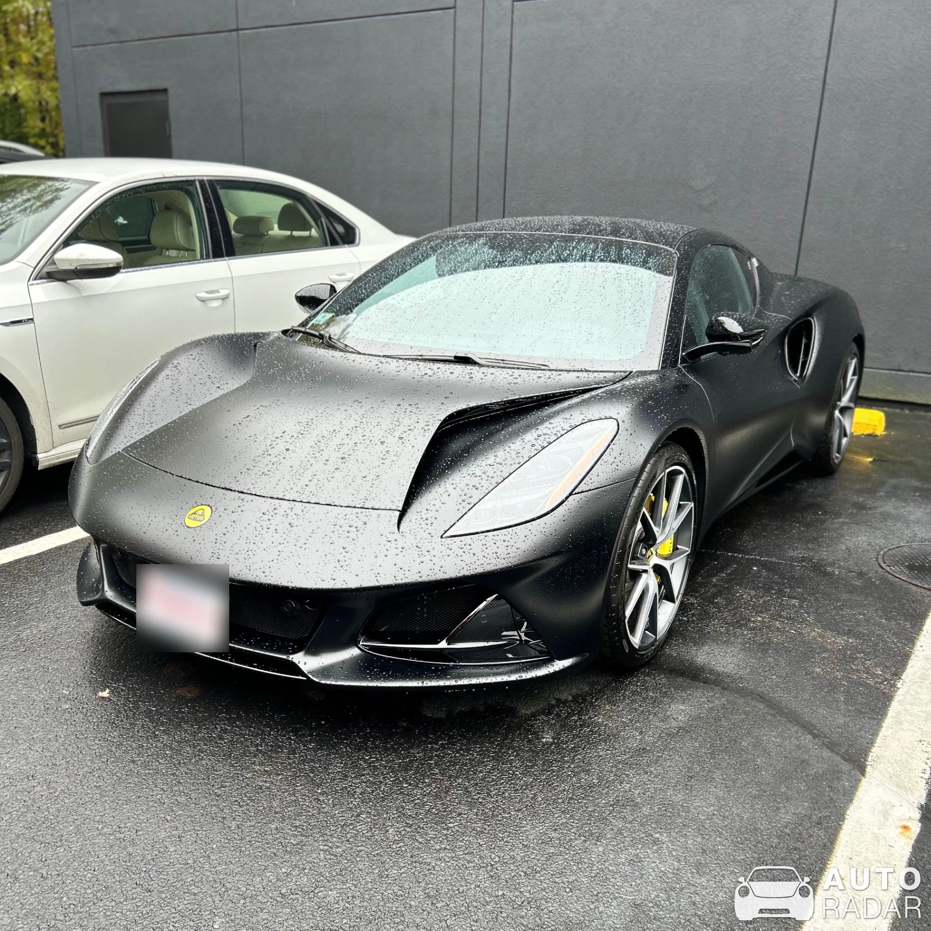 Lotus Emira V6 spotted in Westwood, United States