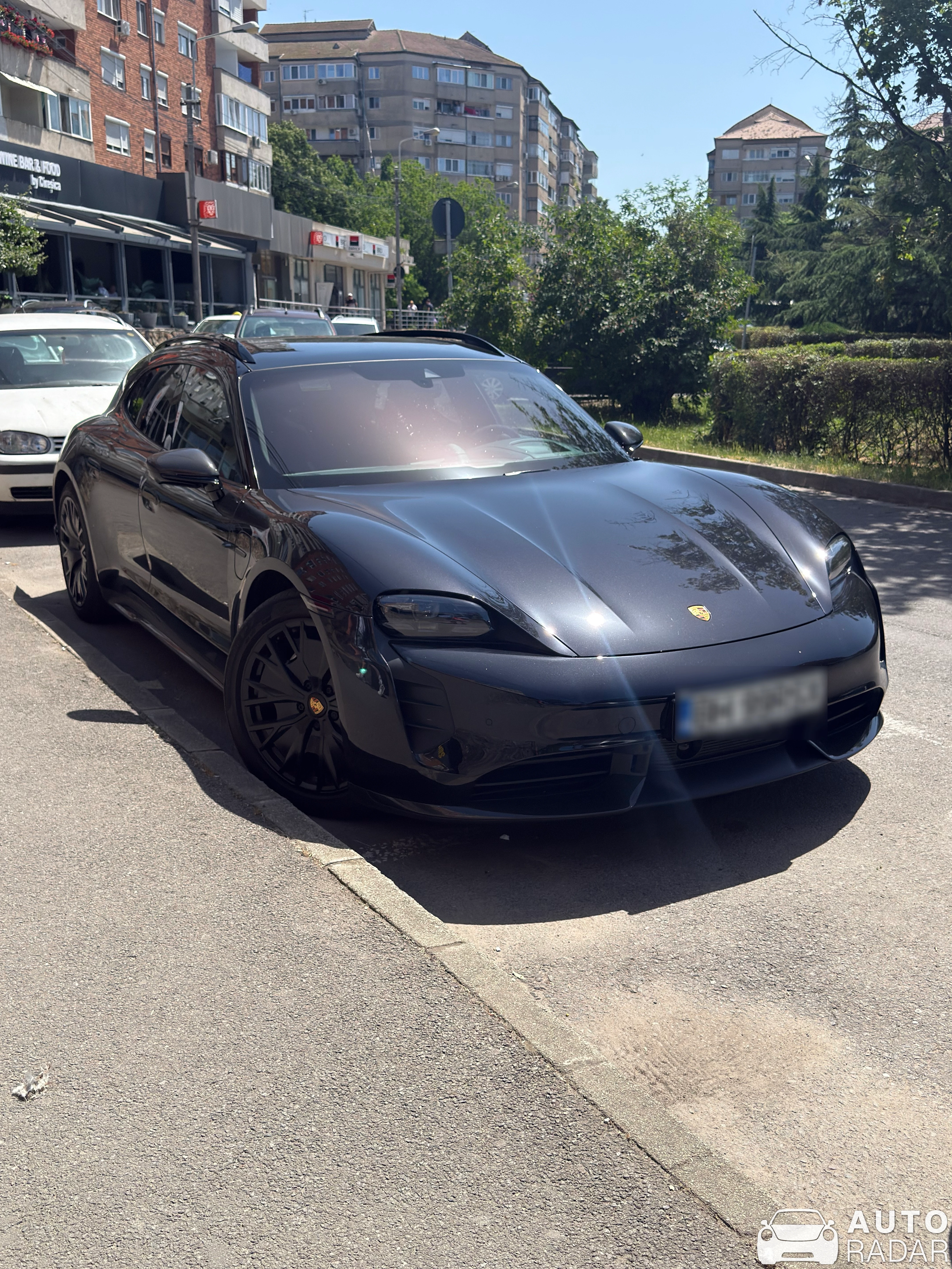 Porsche Taycan GTS Cross Turismo spotted in Oradea