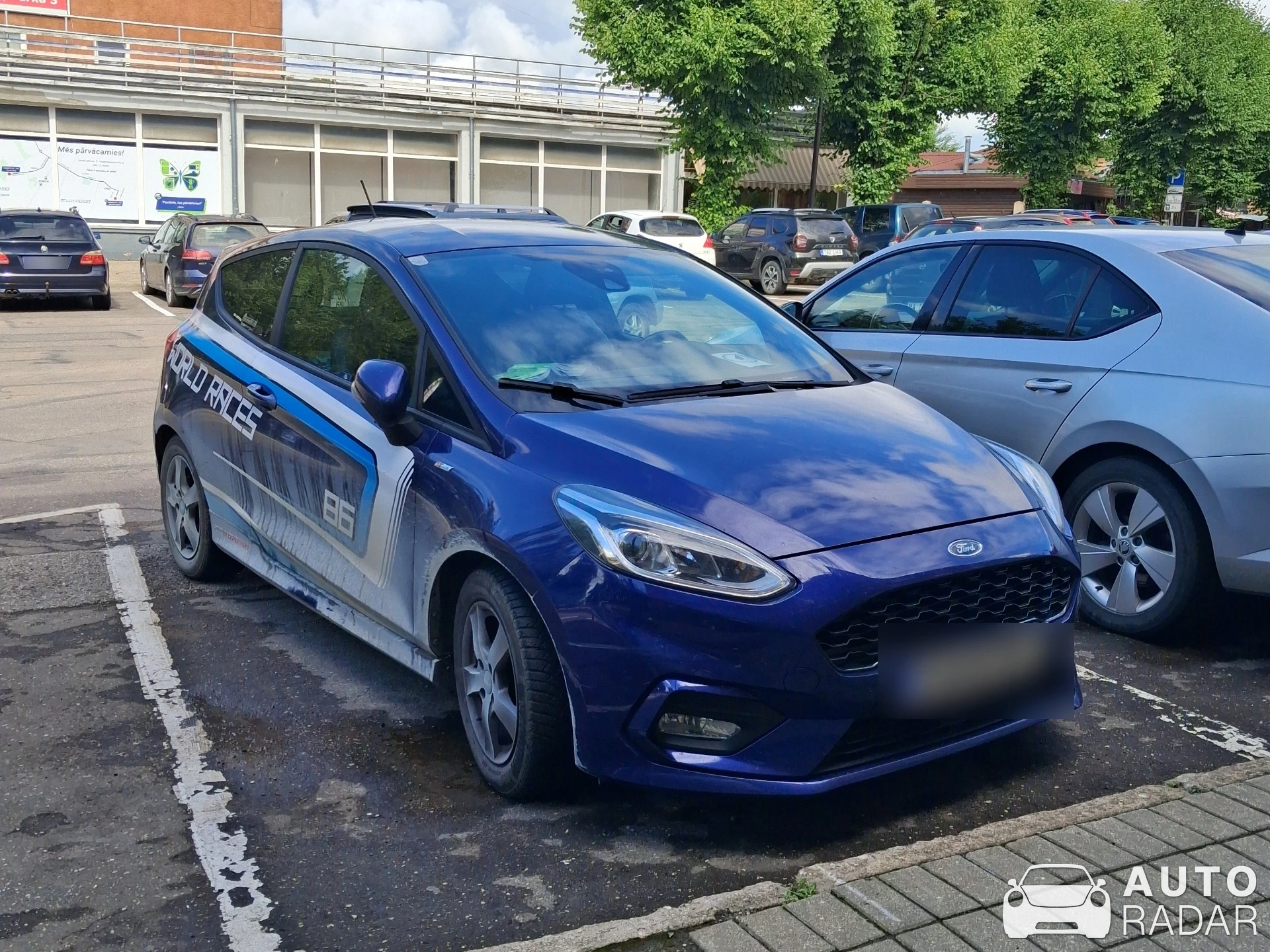 Ford Fiesta ST-Line spotted in Cēsis