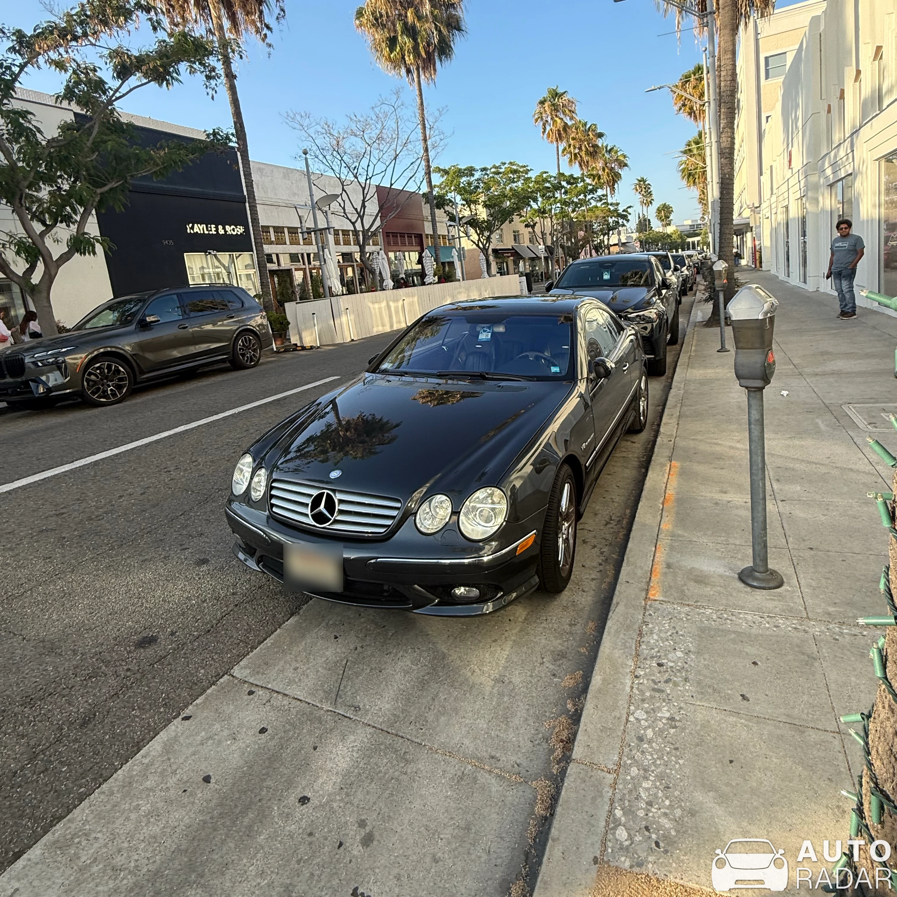 Mercedes-Benz CL-Klasse spotted in Beverly Hills