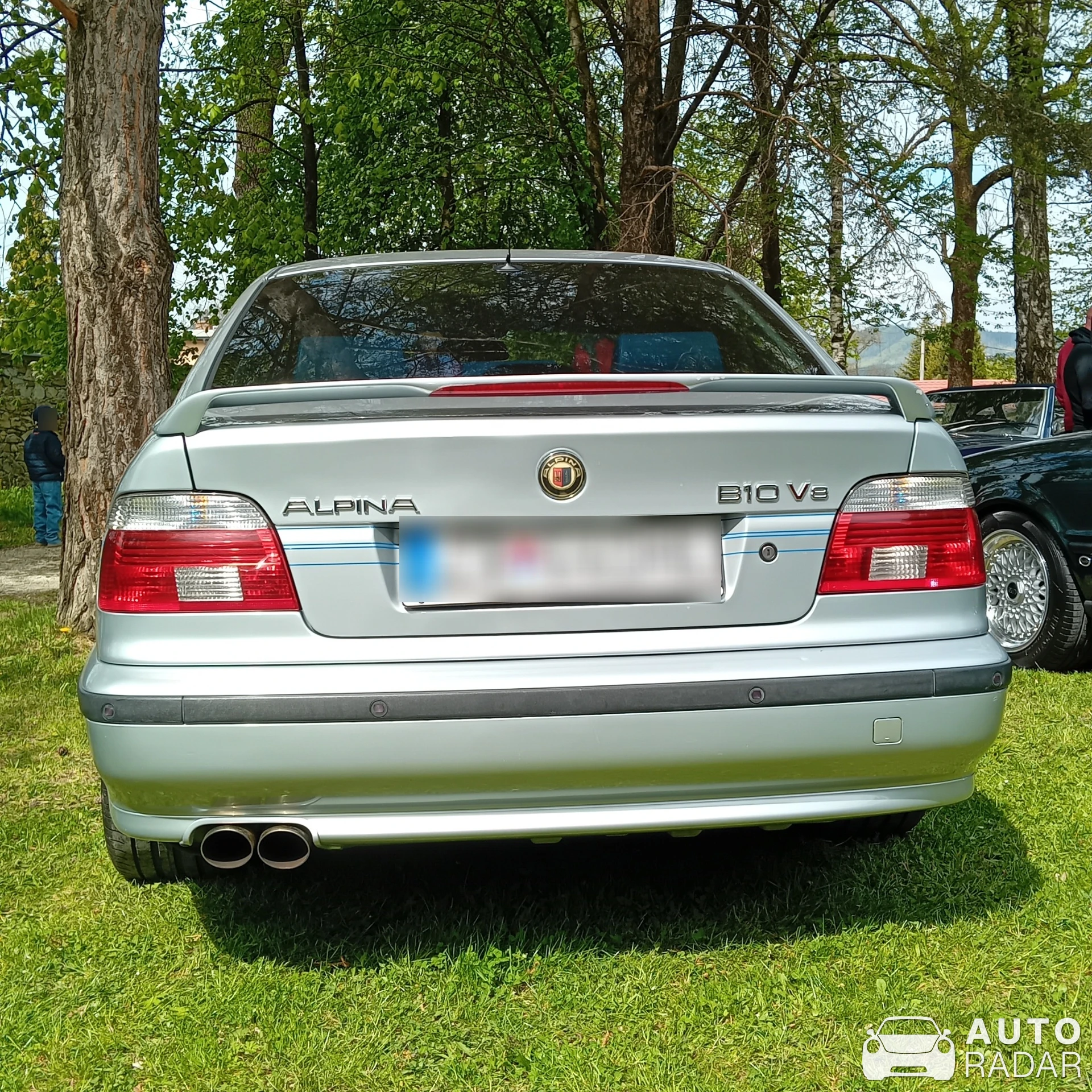 Alpina B10 V8 spotted in Gbeľany