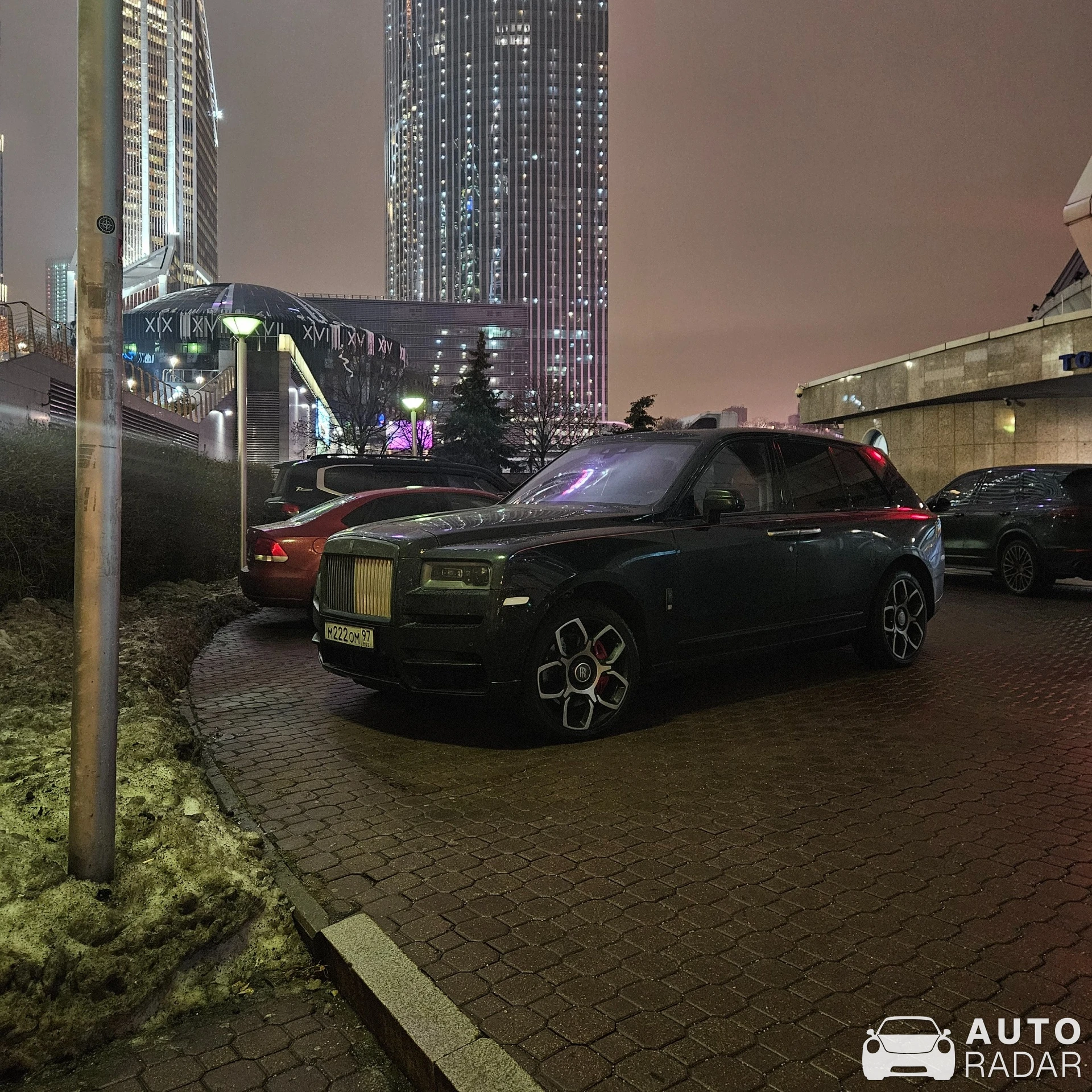 Rolls-Royce Cullinan Black Badge spotted in Moskva, Russia