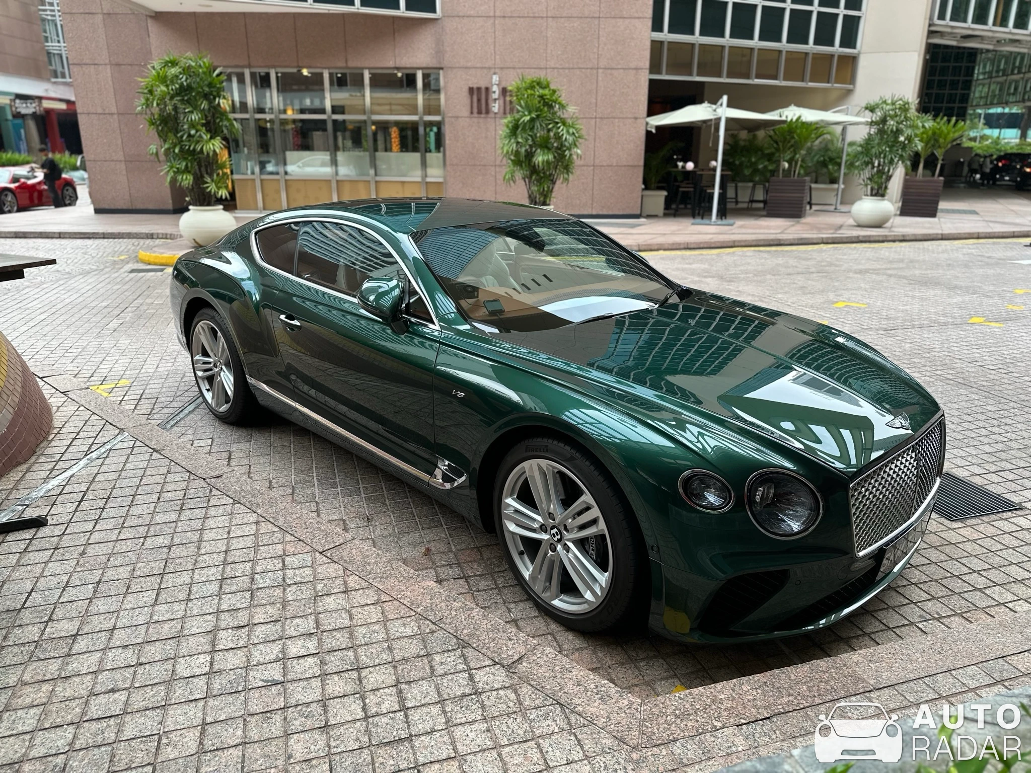 Bentley Continental GT V8 spotted in Singapore
