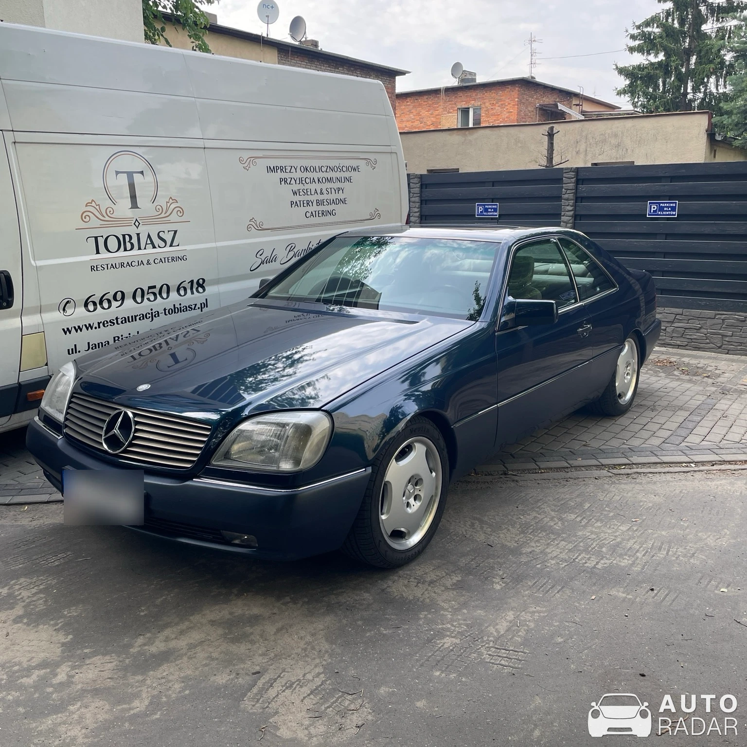 Mercedes-Benz 420 SEL spotted in Bydgoszcz, Polska
