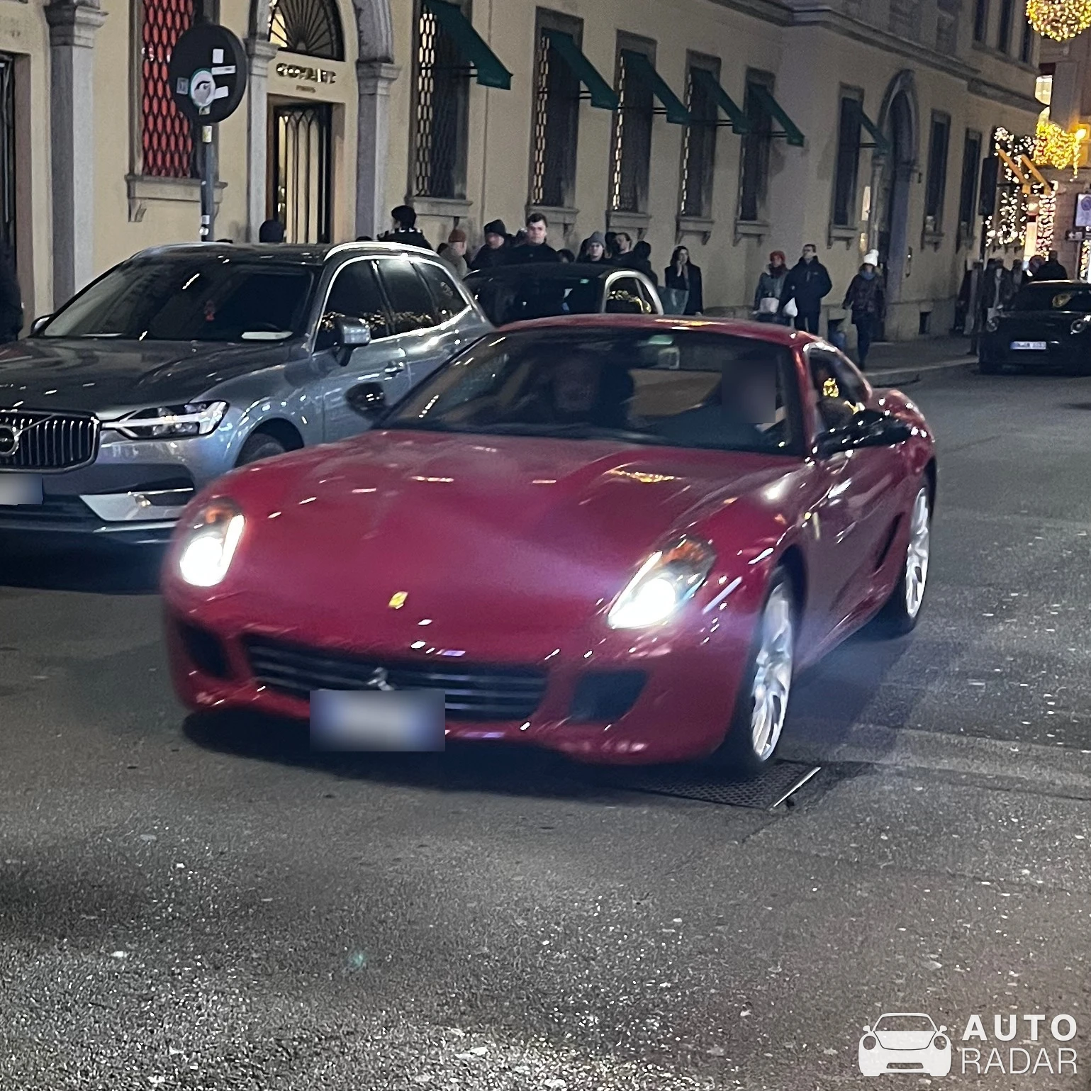 Ferrari 599 GTB Fiorano spotted in Milano, Italy