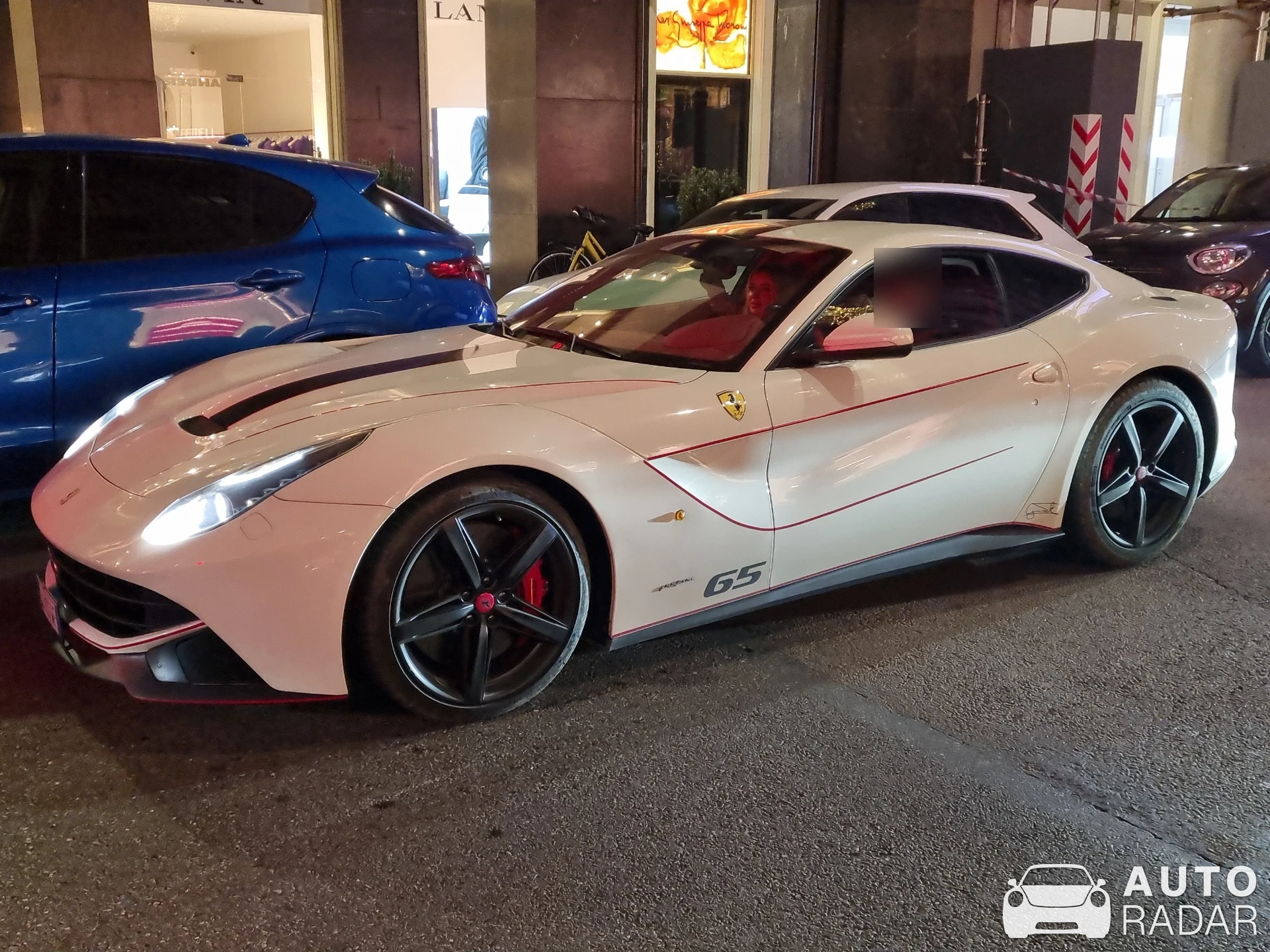 Ferrari F12berlinetta spotted in Milano, Italia