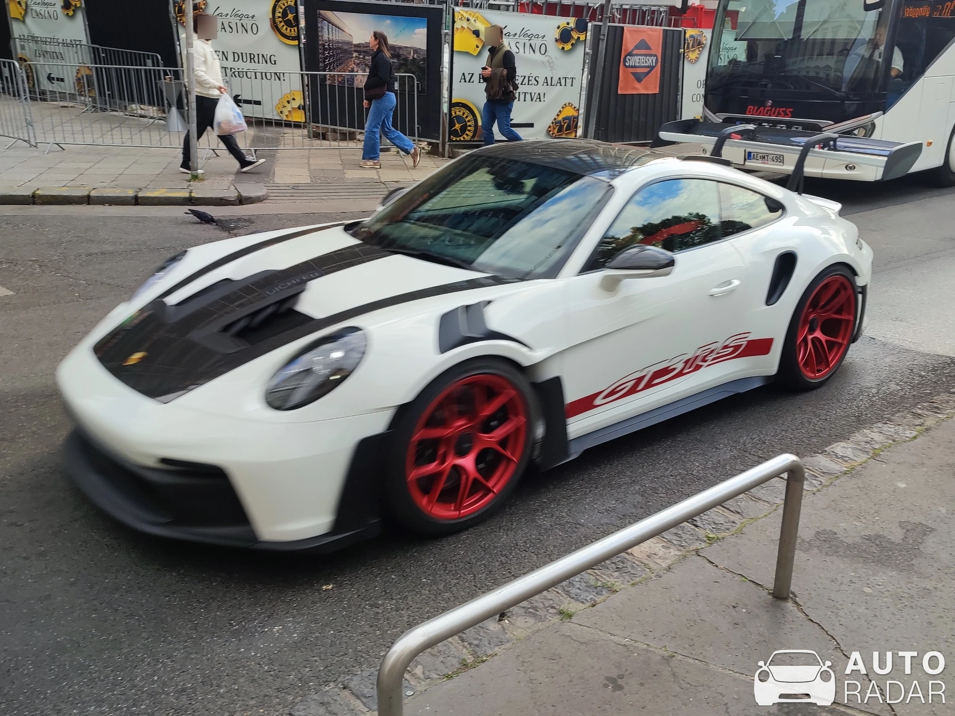 Porsche 992 GT3 RS MkI spotted in Budapest, Hungary