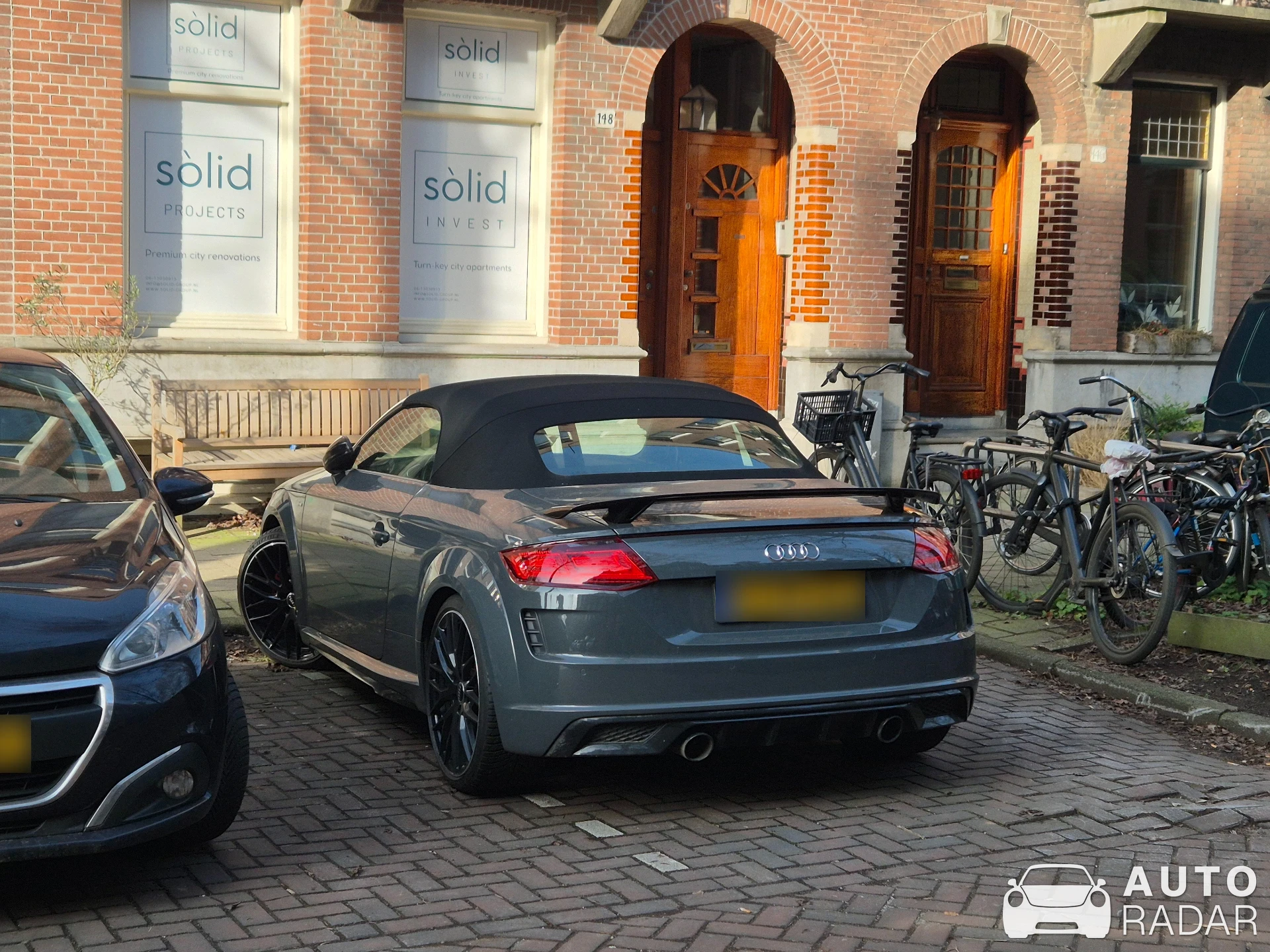 Audi TT-S Roadster spotted in Amsterdam