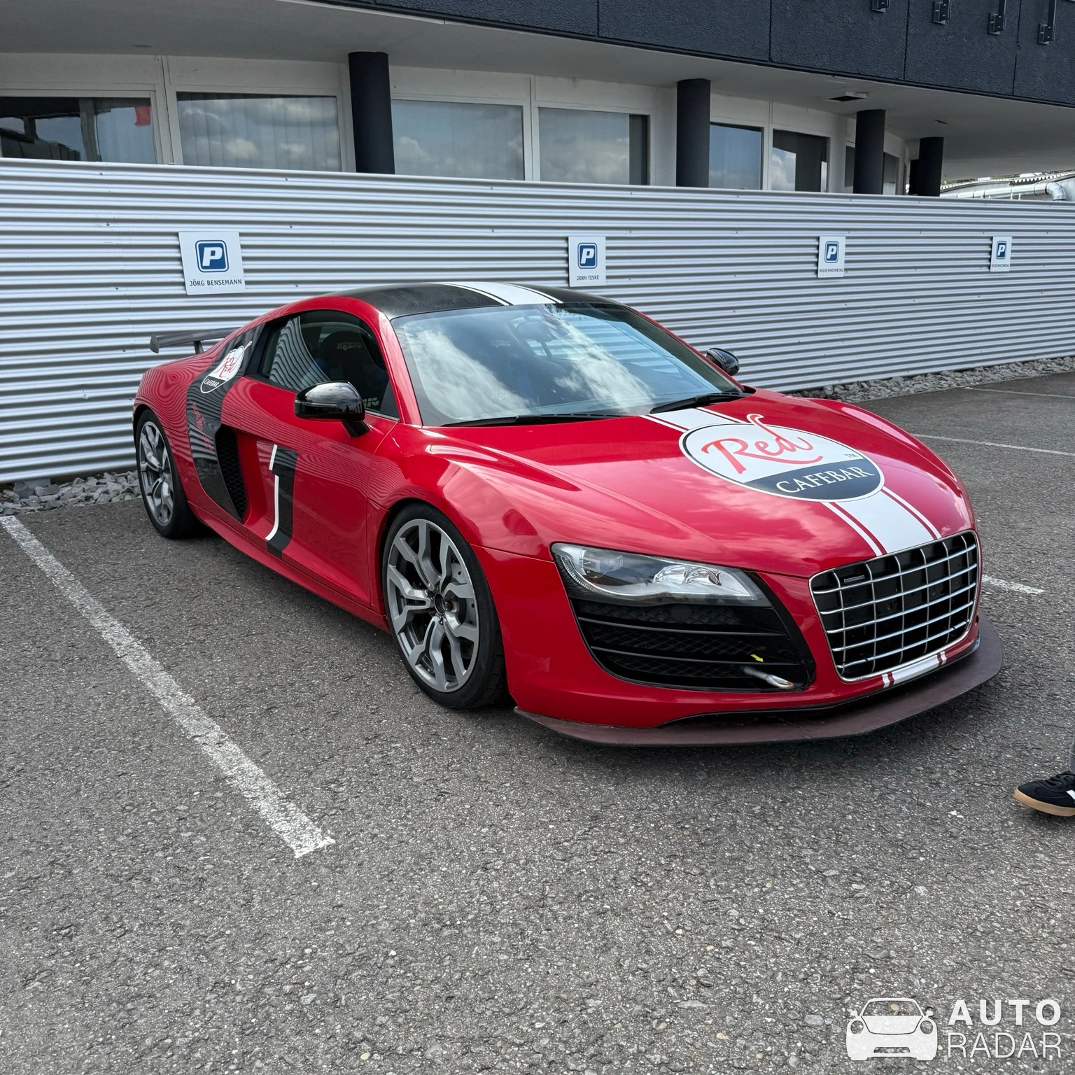Audi R8 V10 spotted in Hockenheim, Niemcy