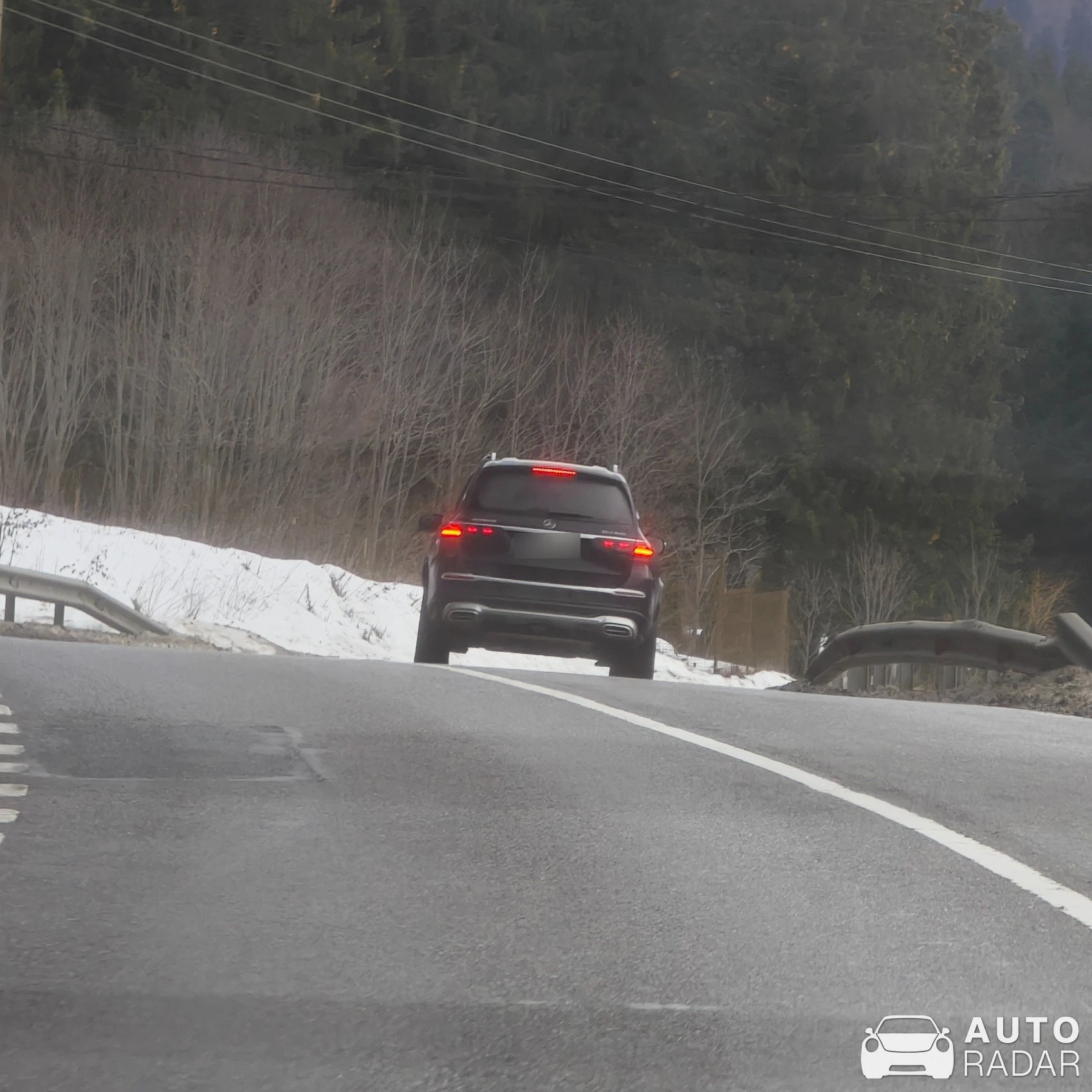 Mercedes-Maybach GLS 600 spotted in Râșnov, Romania