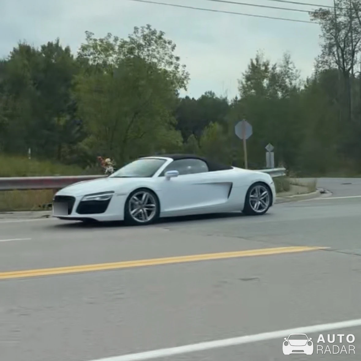 Audi R8 Spyder SR.66 spotted in Ajax