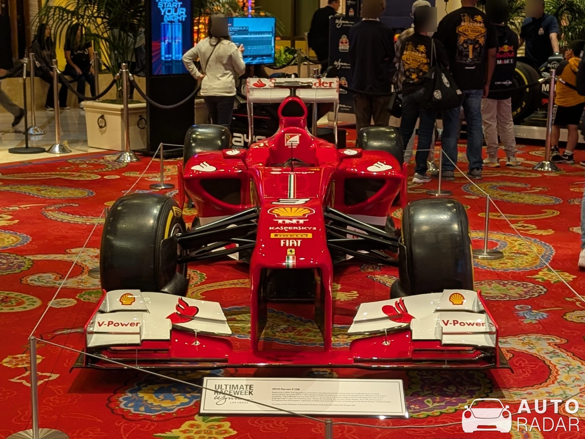 Ferrari F138 spotted in Las Vegas