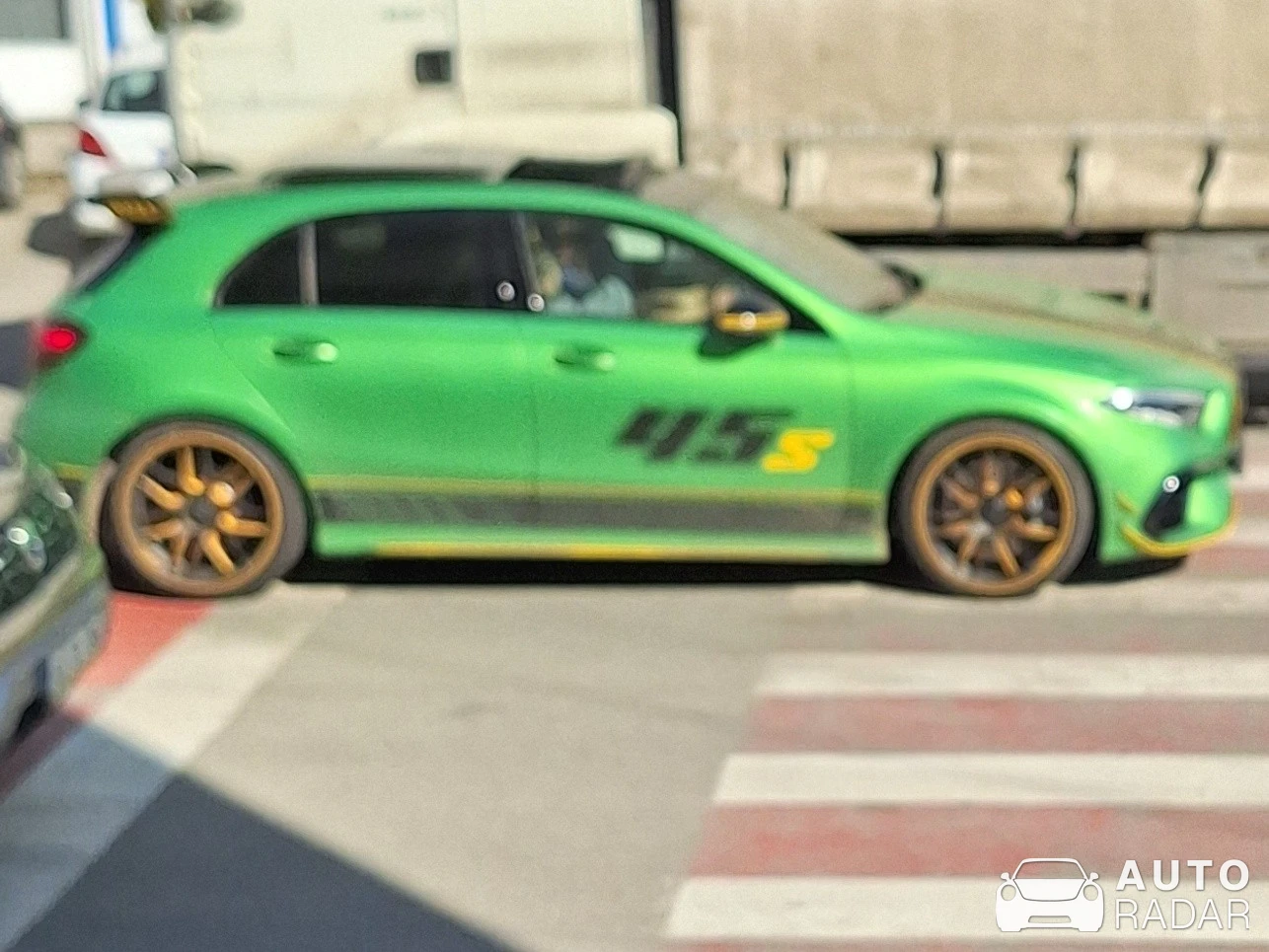 Mercedes-AMG A 45 S W177 Edition 55 spotted in Bascov