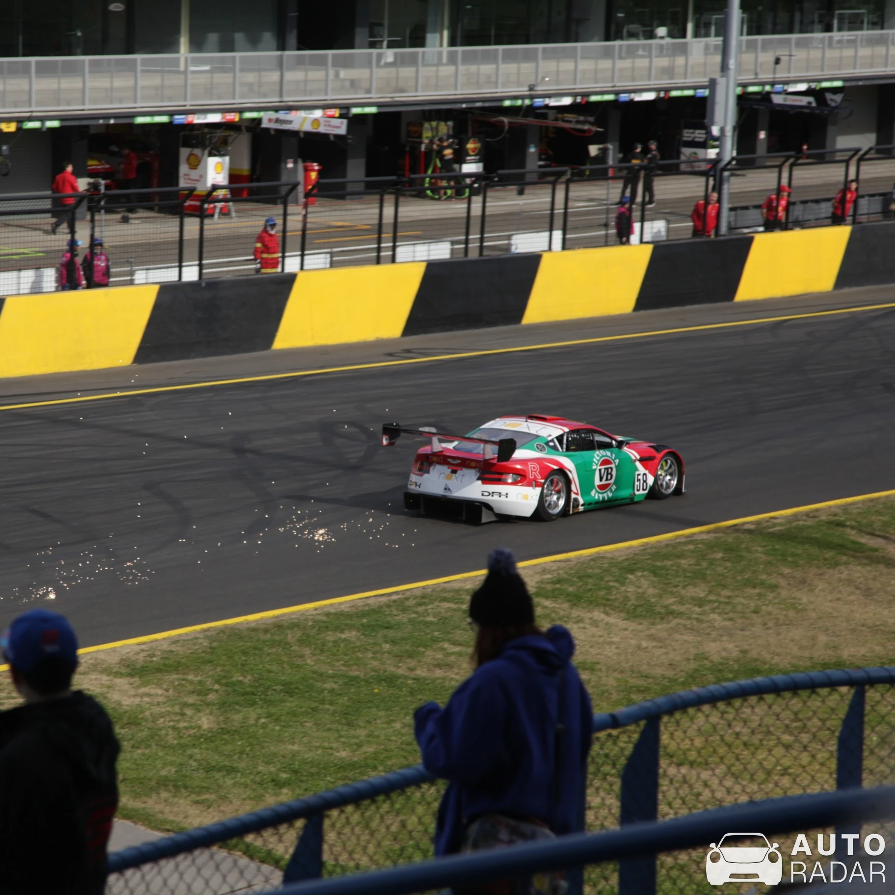 Aston Martin DBR9 spotted in Eastern Creek