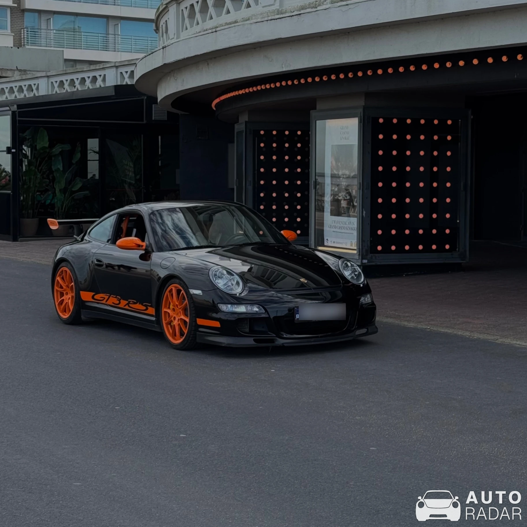 Porsche 997 GT3 RS spotted in Knokke-Heist, Belgique