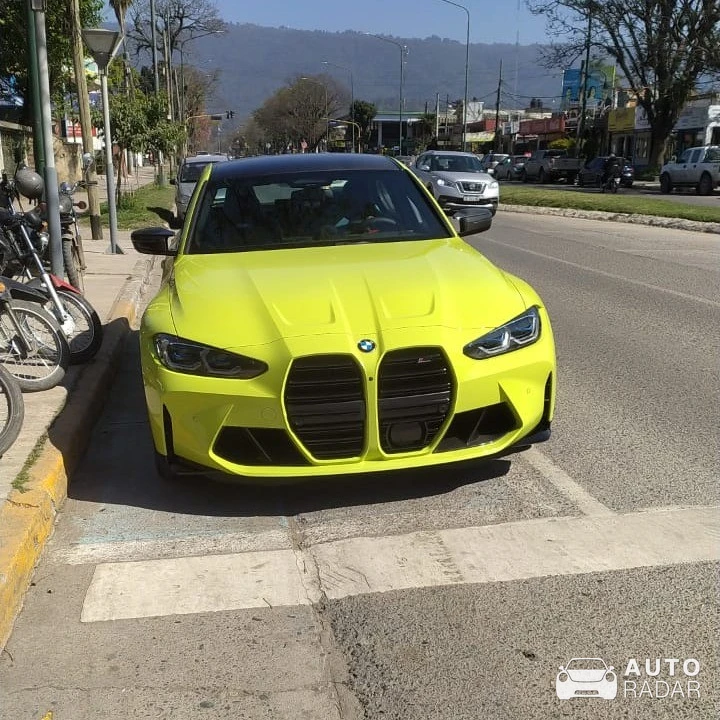 BMW M3 G80 Sedan Competition spotted in Yerba Buena, Argentina