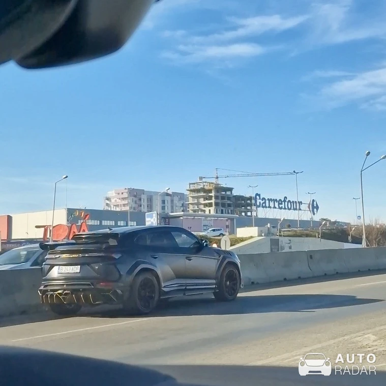 Lamborghini Urus Mansory spotted in Constanța, România
