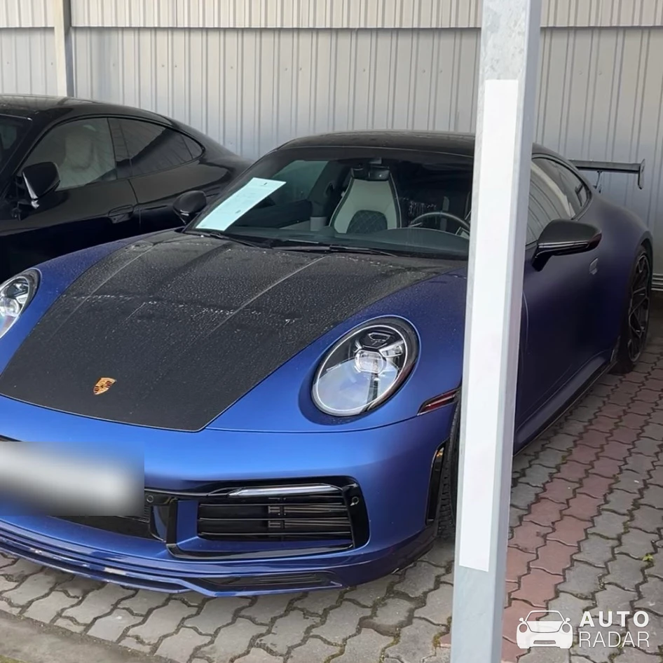 Porsche TechArt 992 Carrera 4S spotted in Tallinn