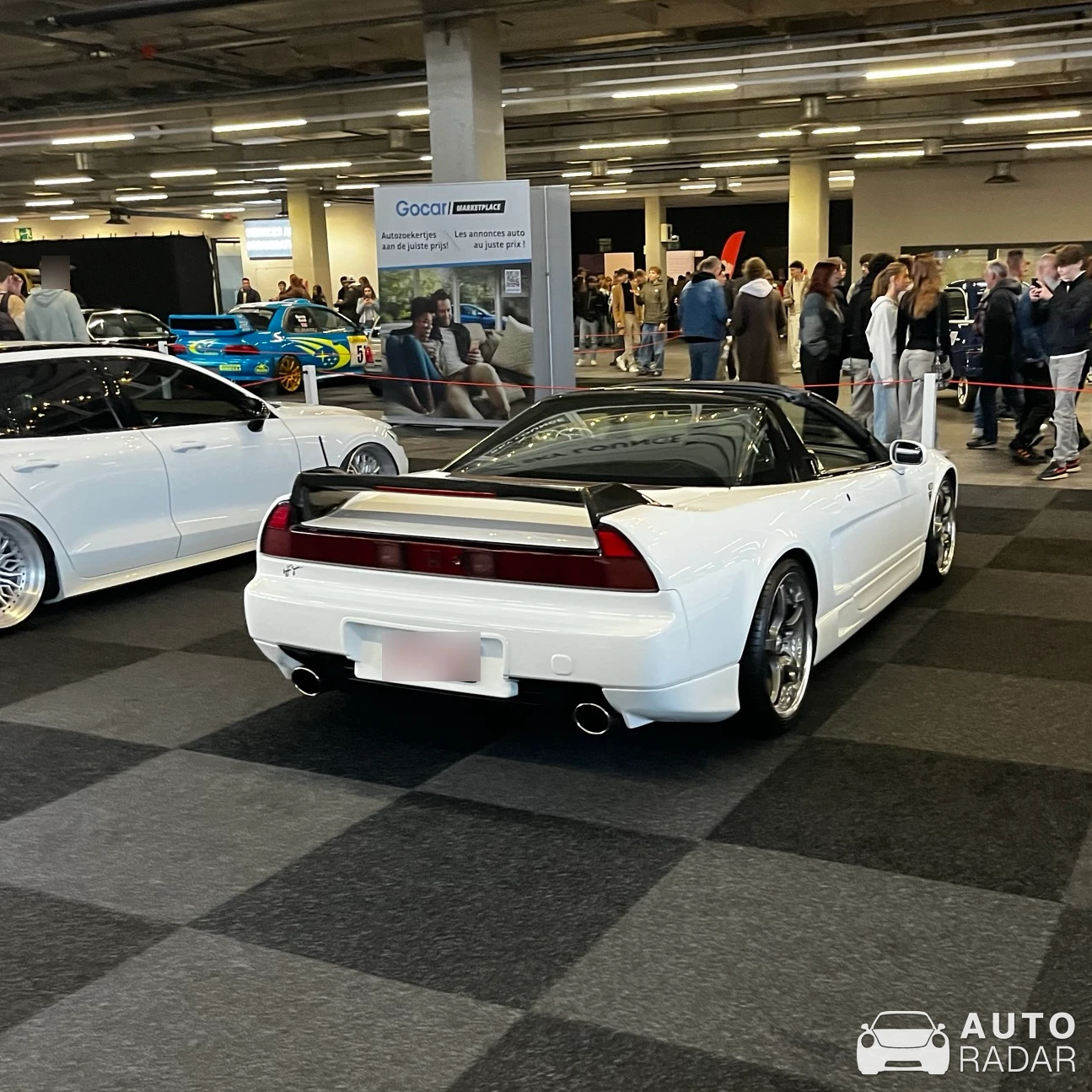 Acura NSX-T spotted in Gent