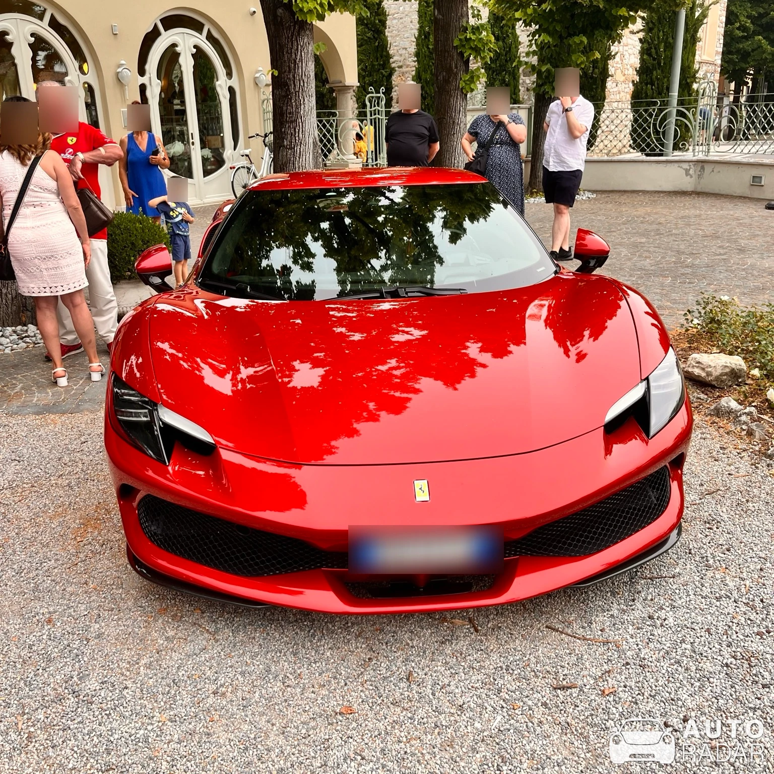 Ferrari F8 Tributo Novitec Rosso spotted in Sirmione