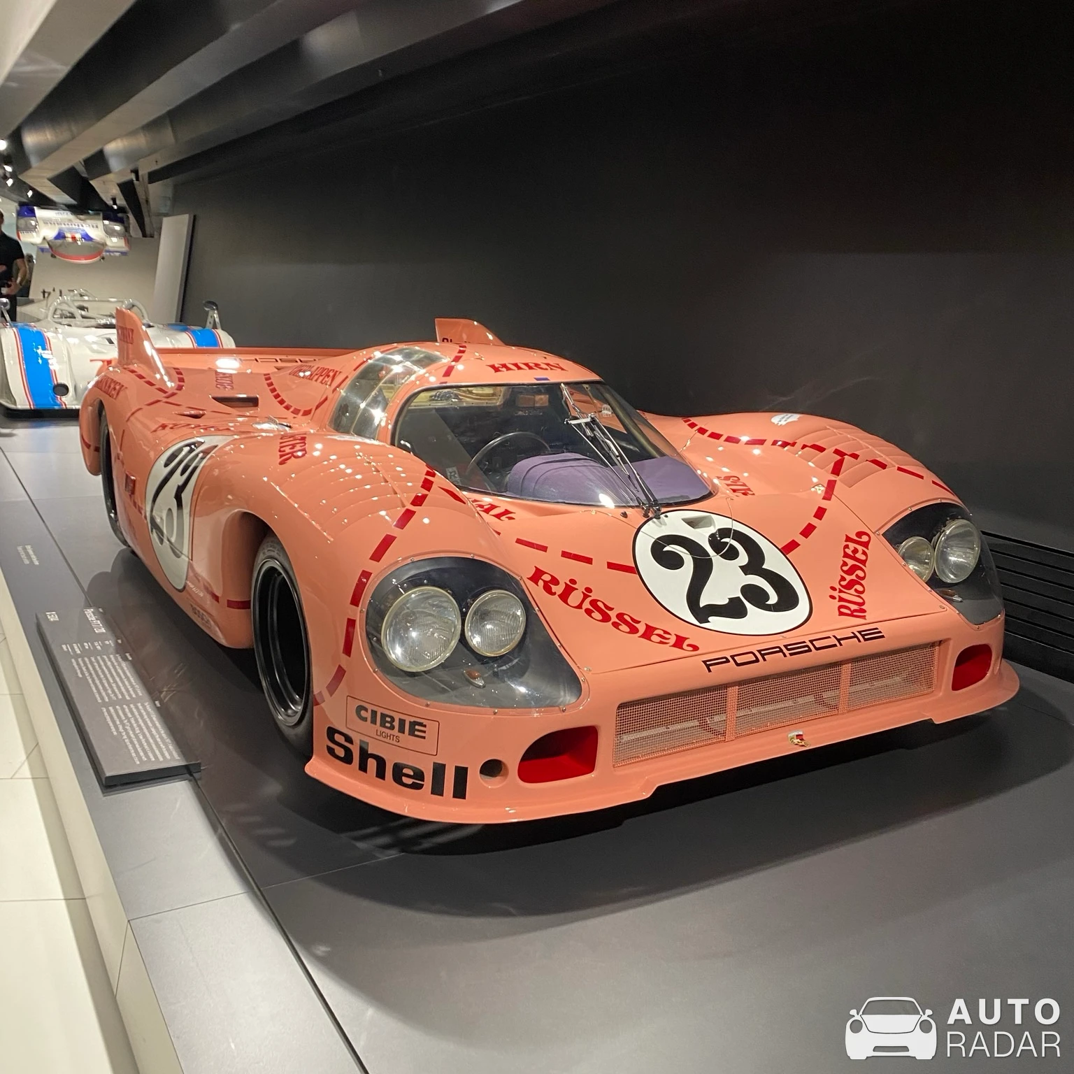 Porsche 917/20 spotted in Stuttgart