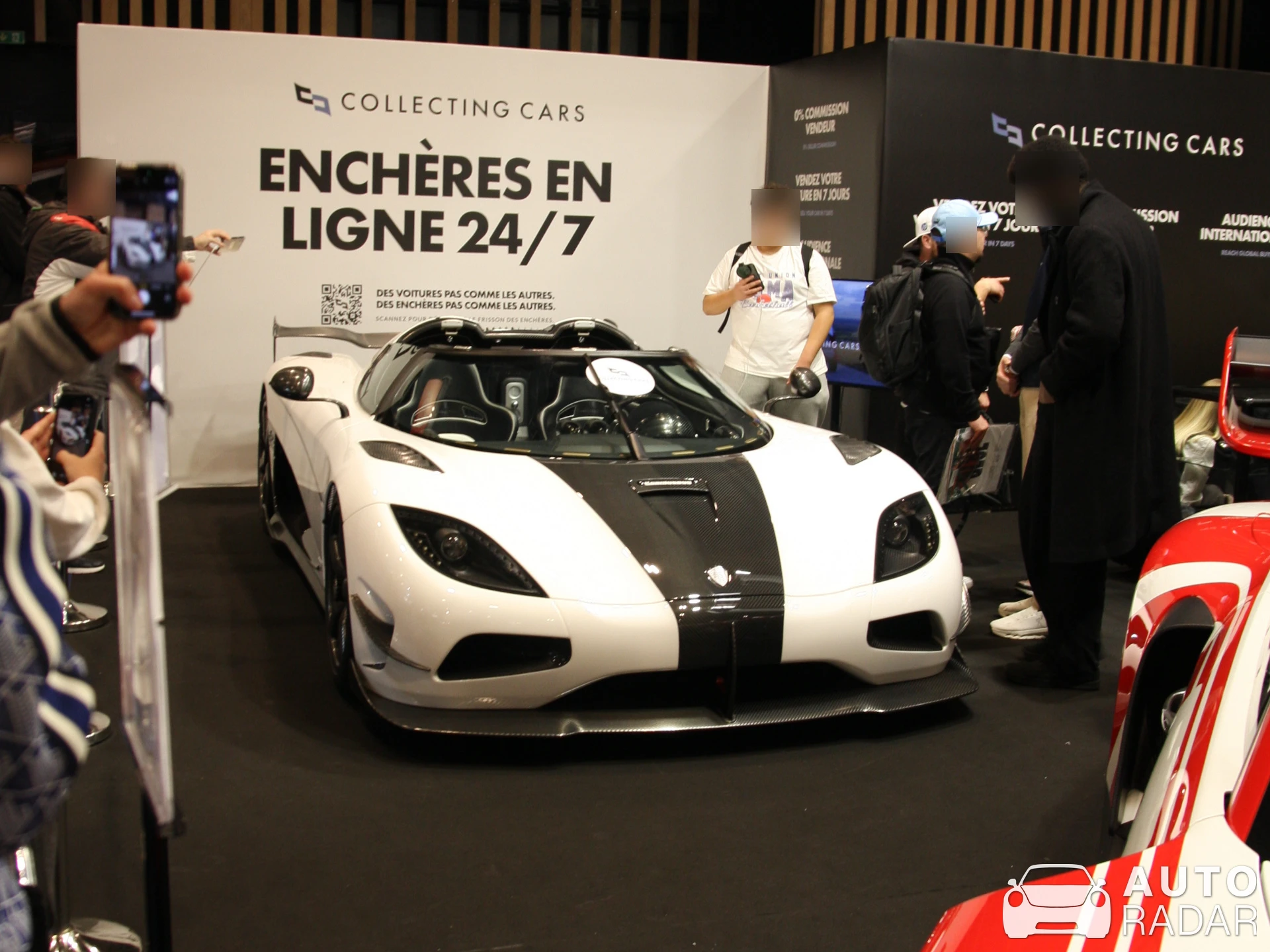Koenigsegg Agera RS spotted in Paris, France