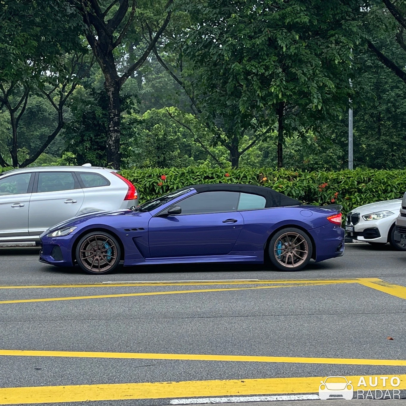 Maserati GranCabrio spotted in Singapore, Singapore