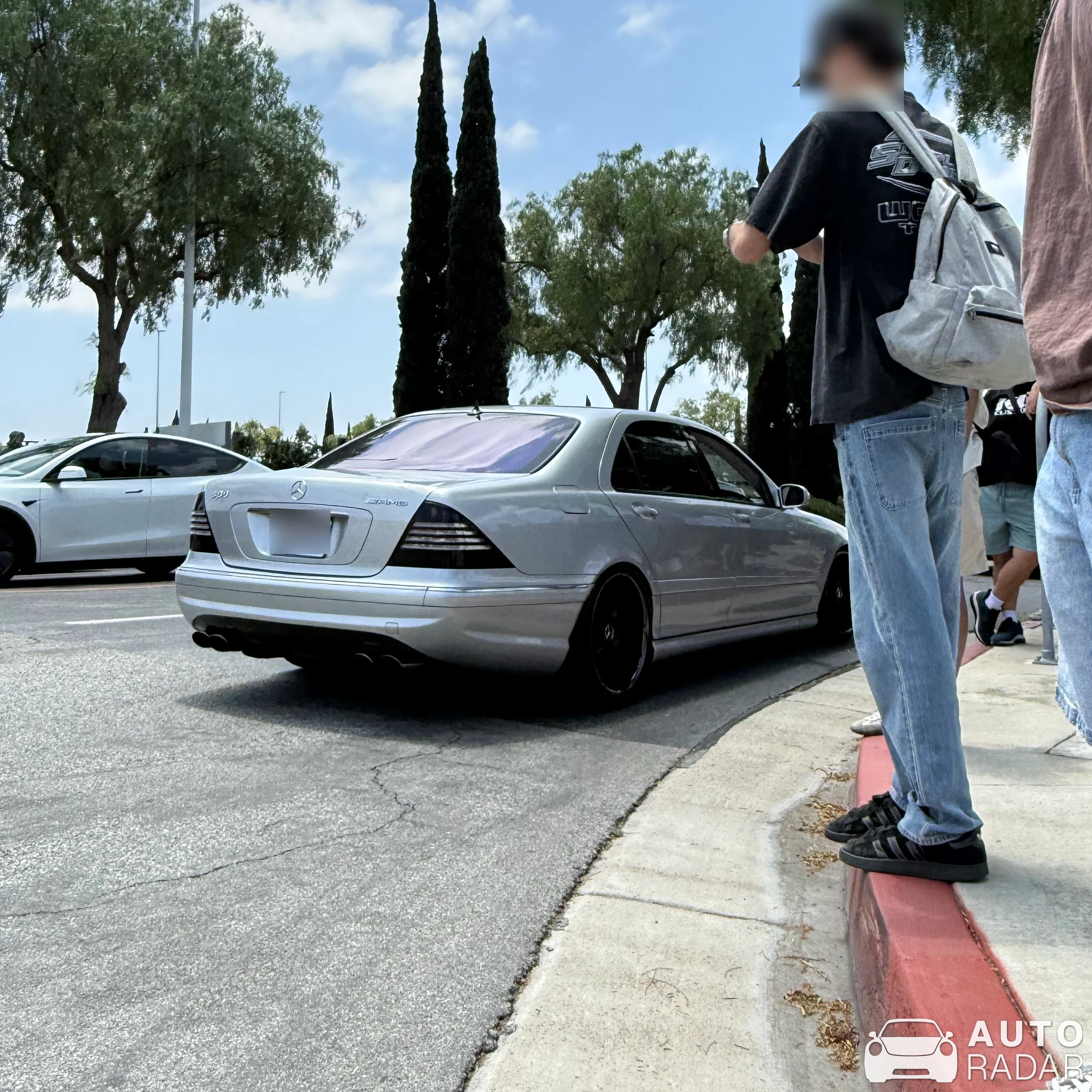 Mercedes-Benz S 55 AMG W220 spotted in Costa Mesa