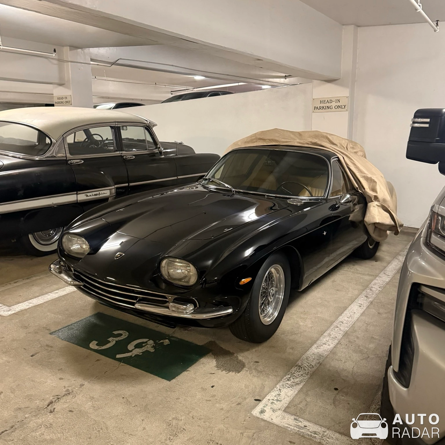 Lamborghini 400 GT 2+2 spotted in Beverly Hills, United States