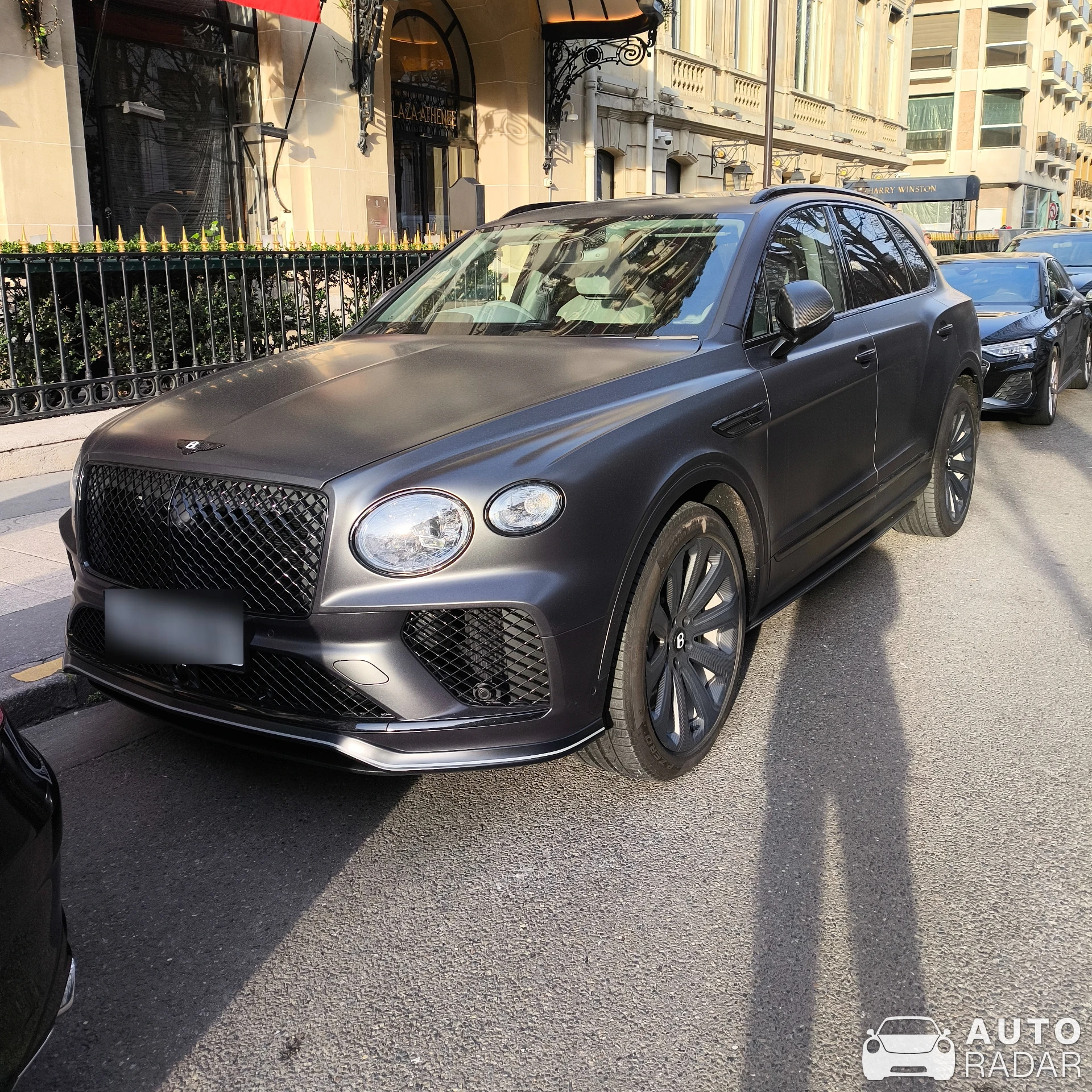 Bentley Bentayga S spotted in Paris, France