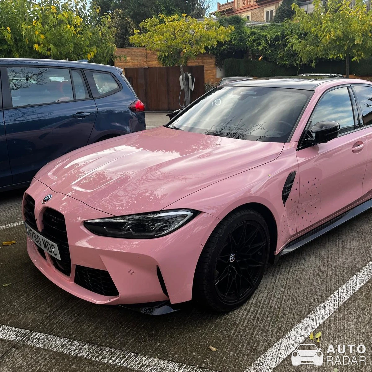 BMW M3 G80 Sedan Competition spotted in Girona, Spain