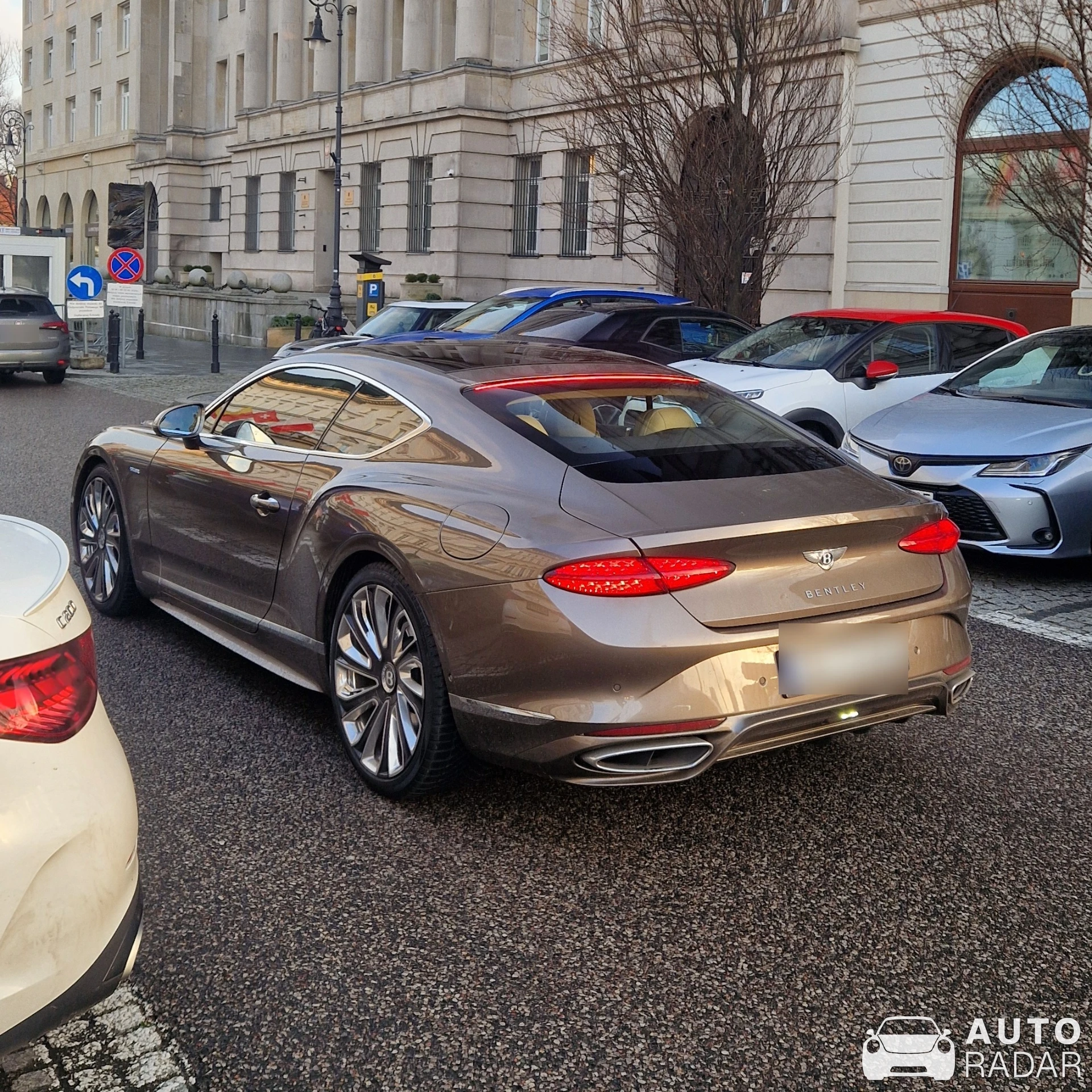 Bentley Continental GT Mulliner 2025 spotted in Warszawa, Poland
