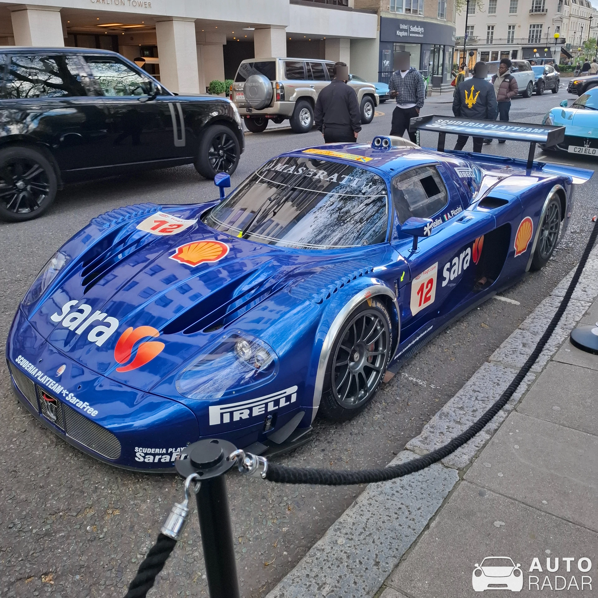 Maserati MC12 GT1 spotted in London