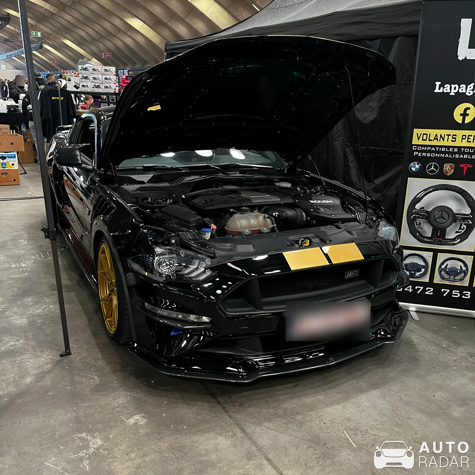 Ford Mustang GT 2018 Wolf Racing spotted in Mechelen