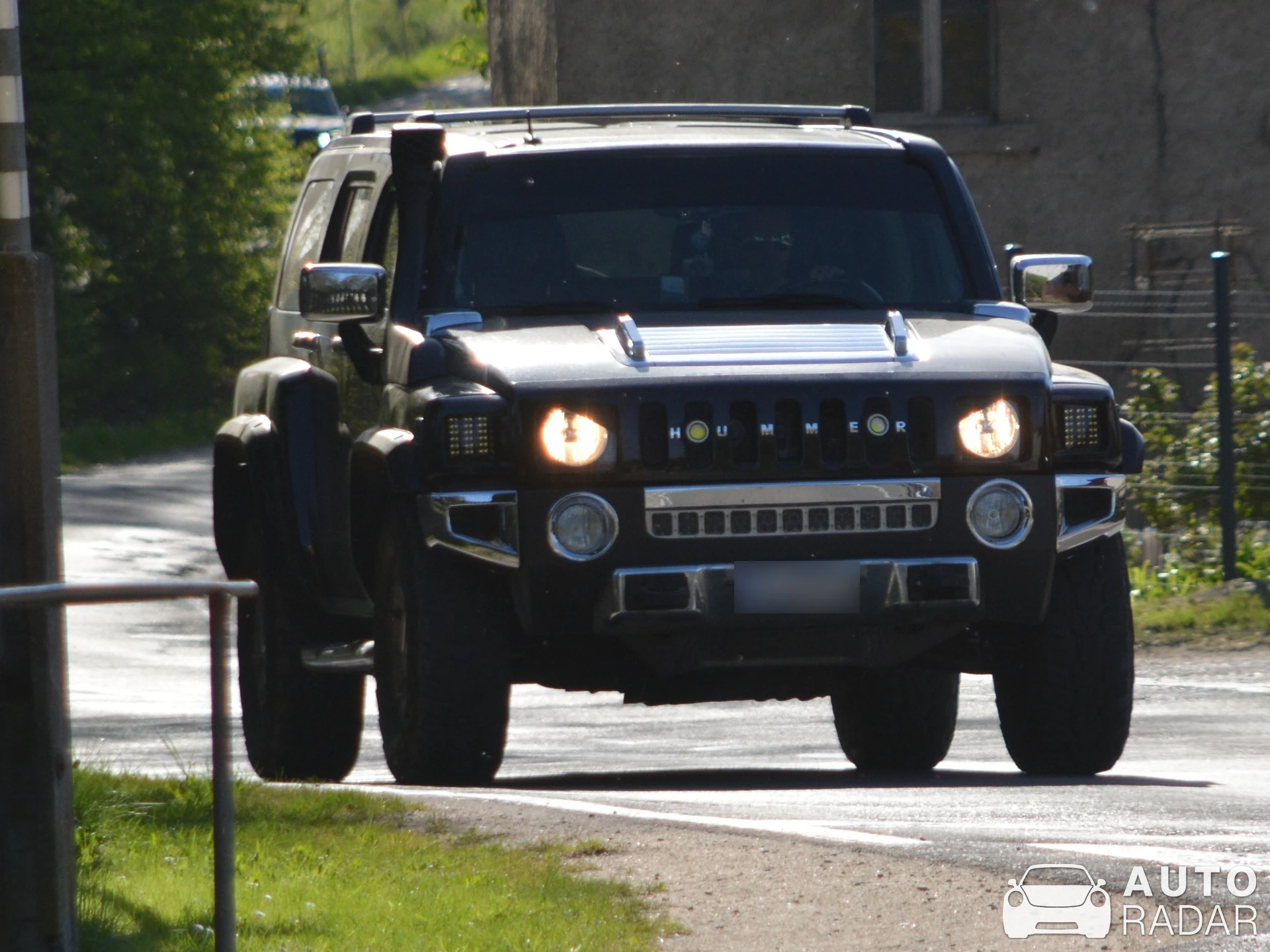 Hummer H3 spotted in Bielanka