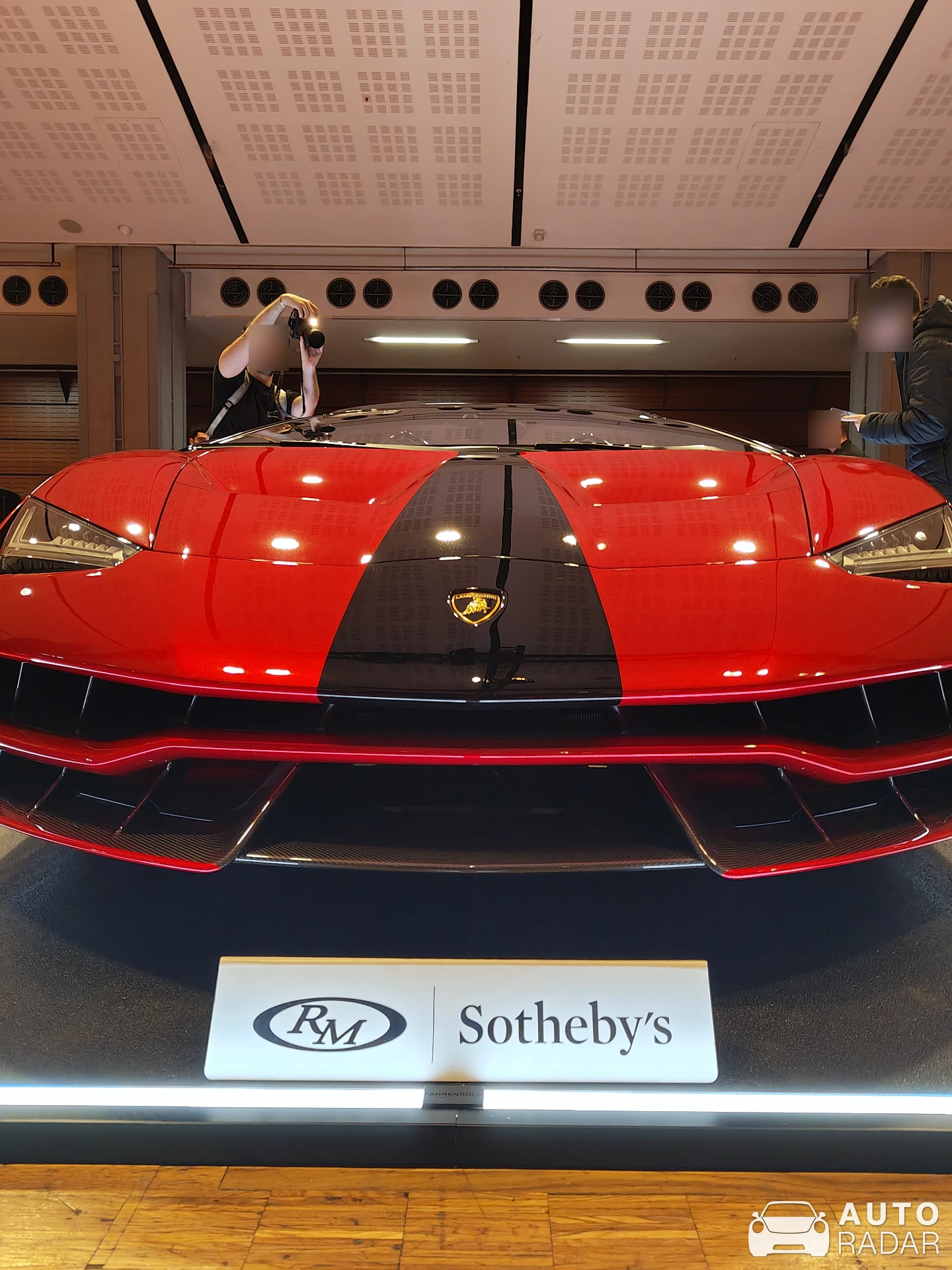 Lamborghini Centenario LP770-4 Roadster spotted in Paris