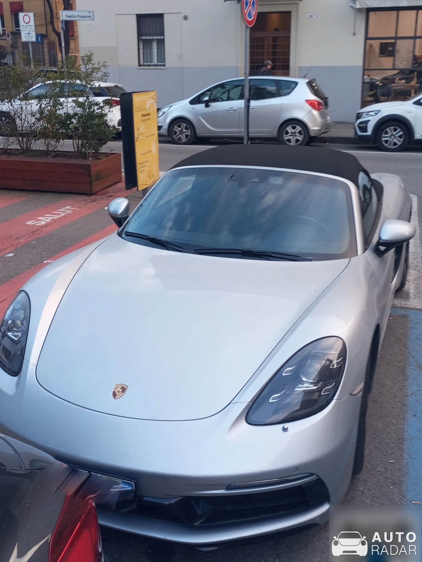 Porsche 718 Boxster spotted in Bologna, Italia