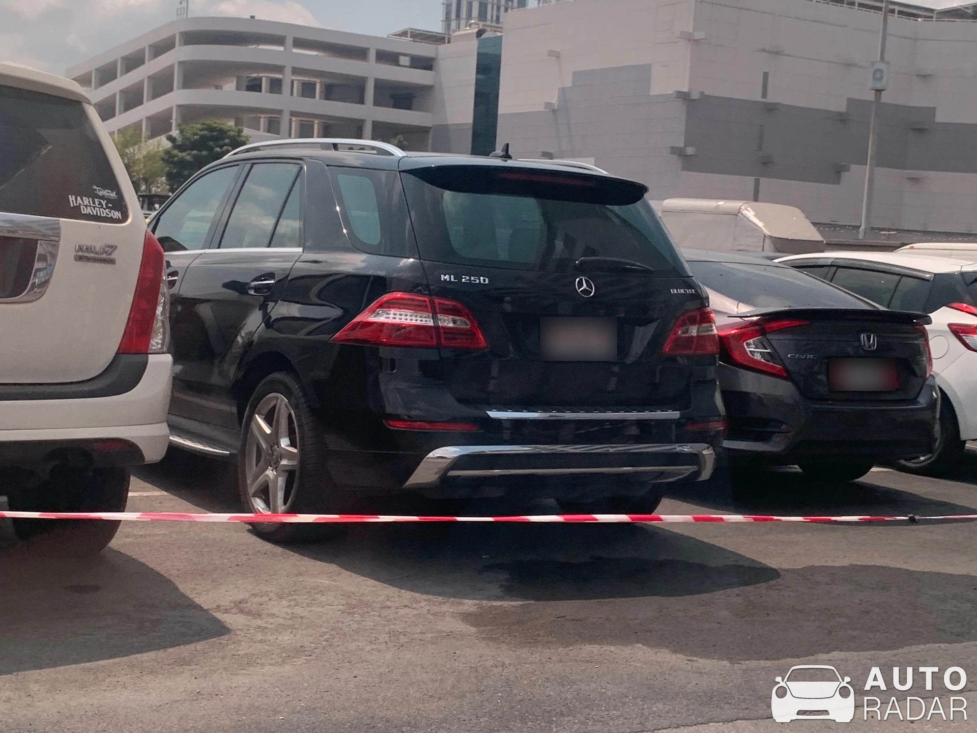 Mercedes-Benz ML-Klasse W166 spotted