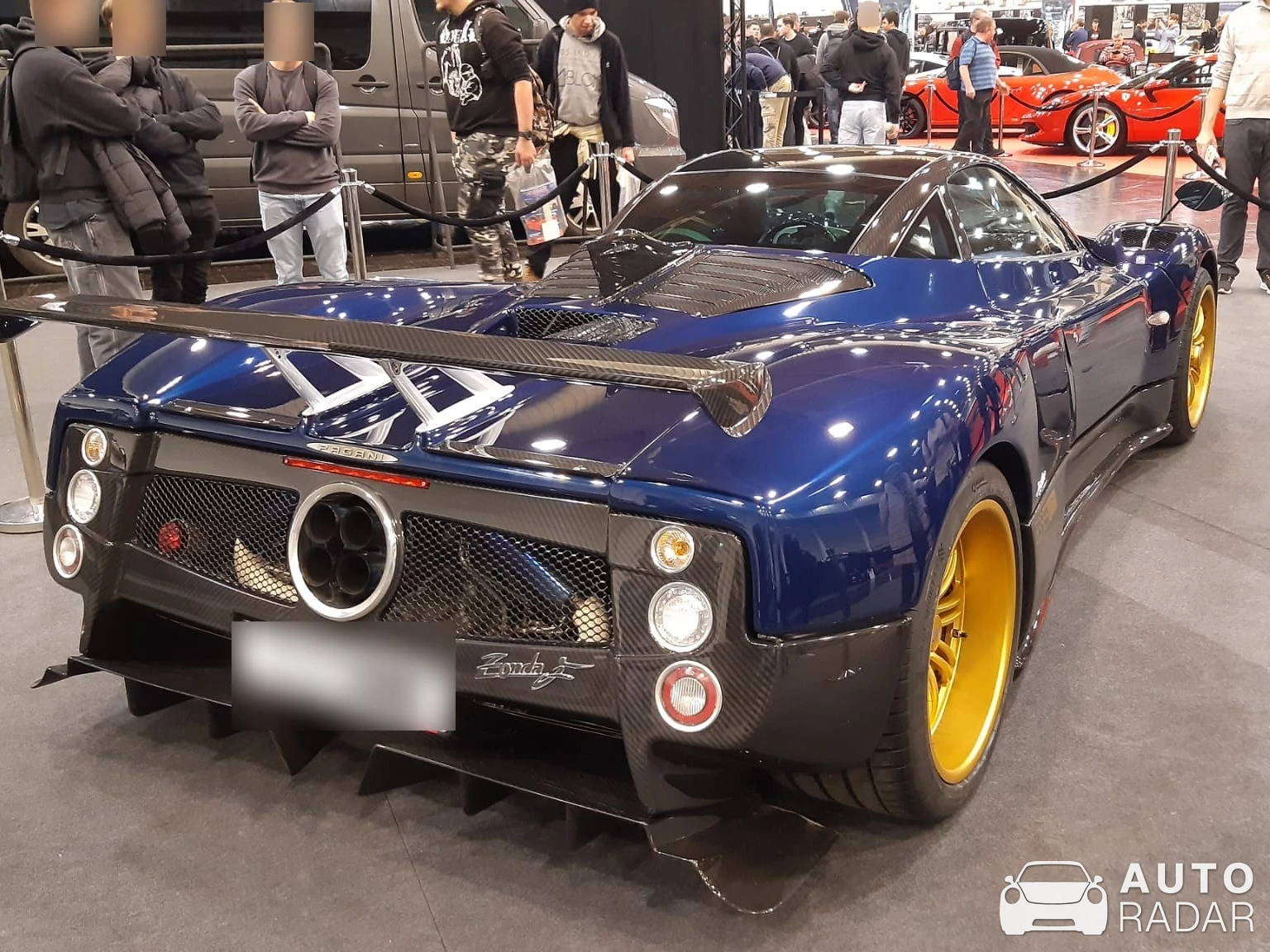 Pagani Zonda C12-F spotted in Imola