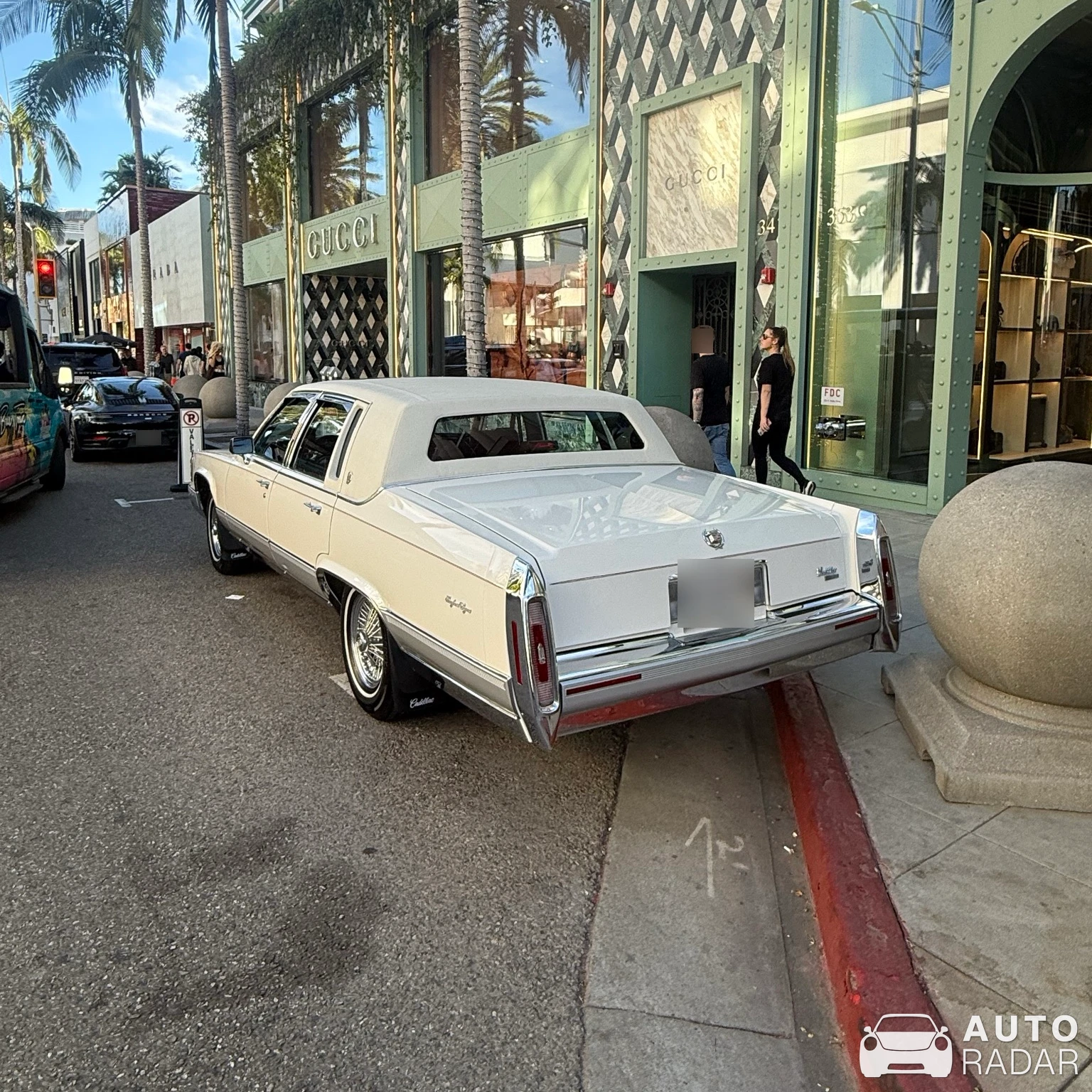Cadillac Brougham spotted in Beverly Hills