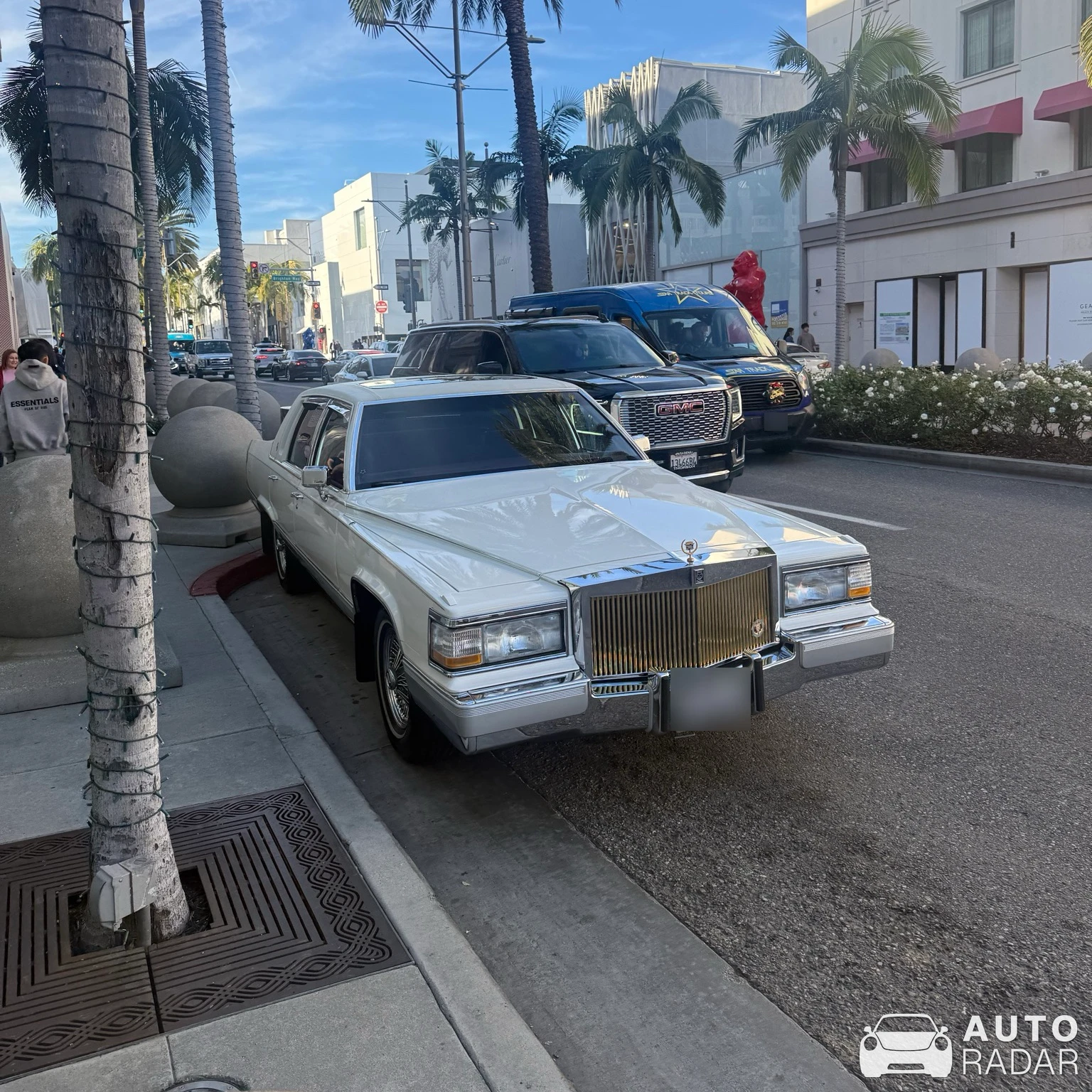 Cadillac Brougham spotted in Beverly Hills, United States