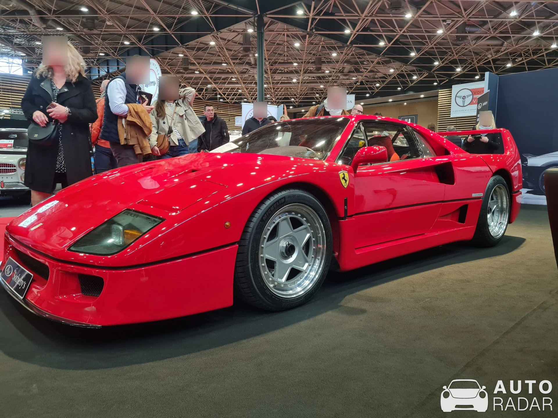 Ferrari F40 spotted in Lyon, France