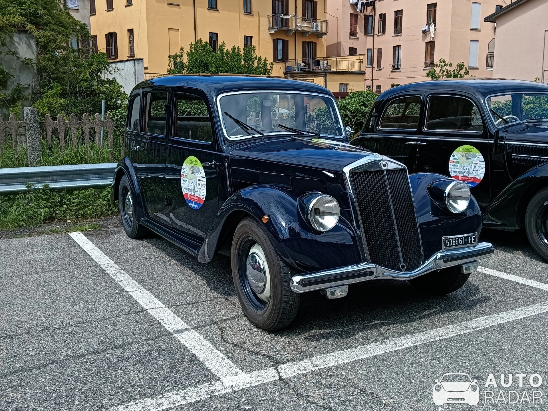 Lancia Aprilia Ardennes spotted in Luino
